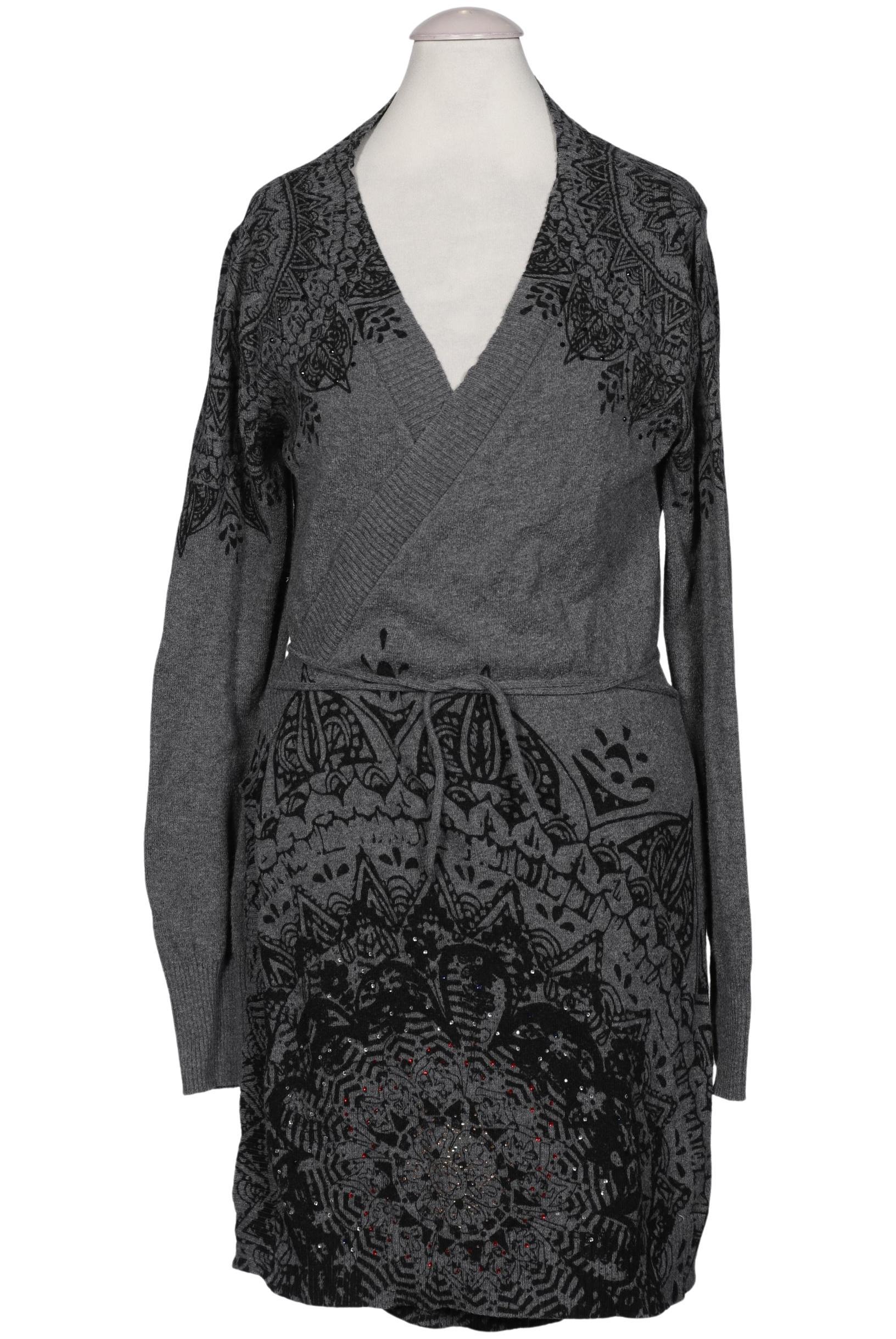

Desigual Damen Strickjacke, grau, Gr. 38