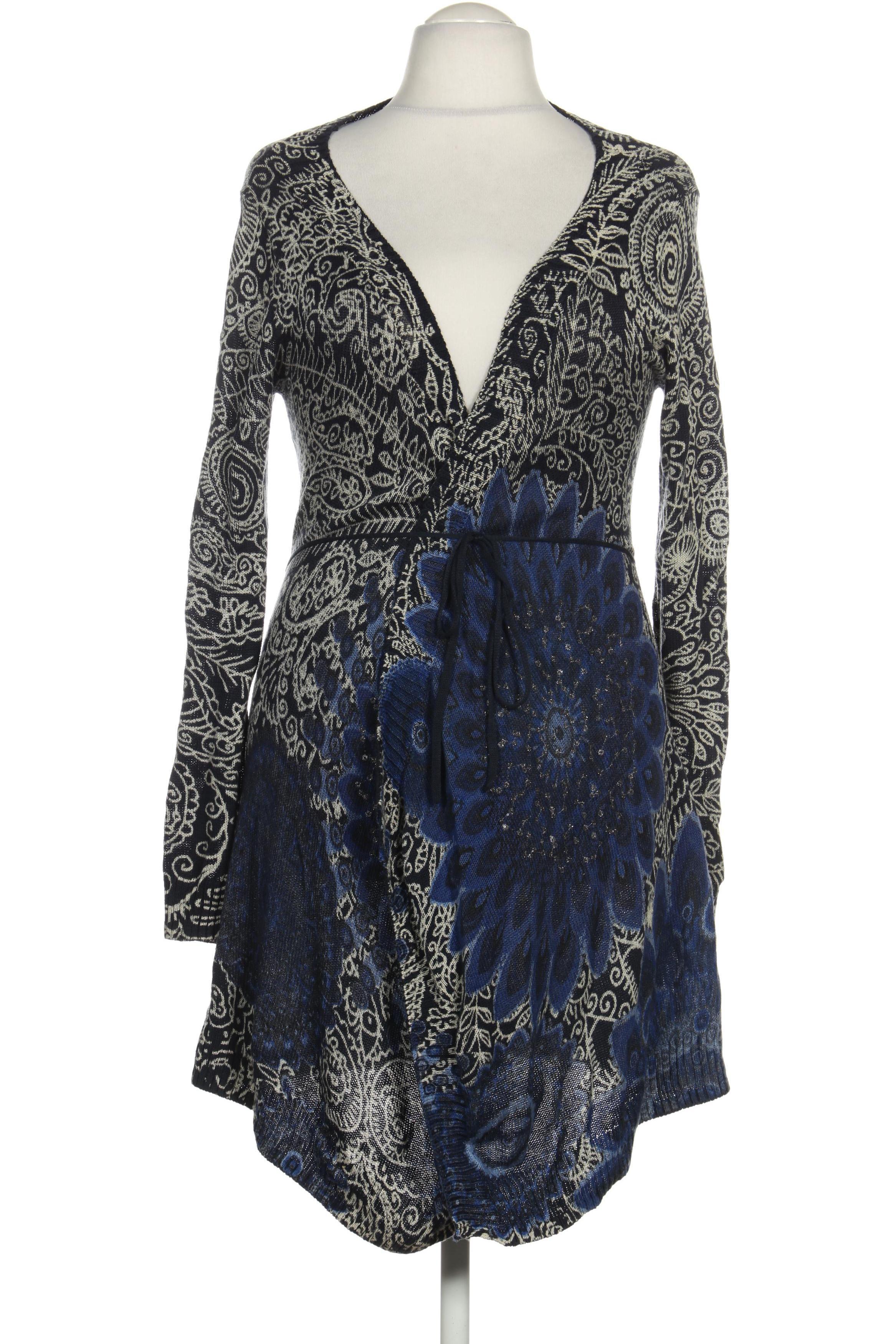 

Desigual Damen Strickjacke, blau, Gr.