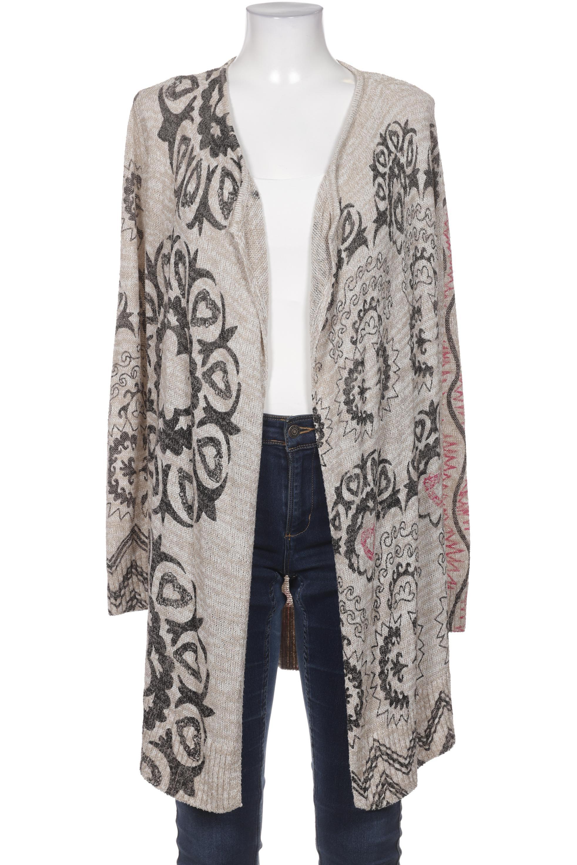 

Desigual Damen Strickjacke, beige, Gr. 38