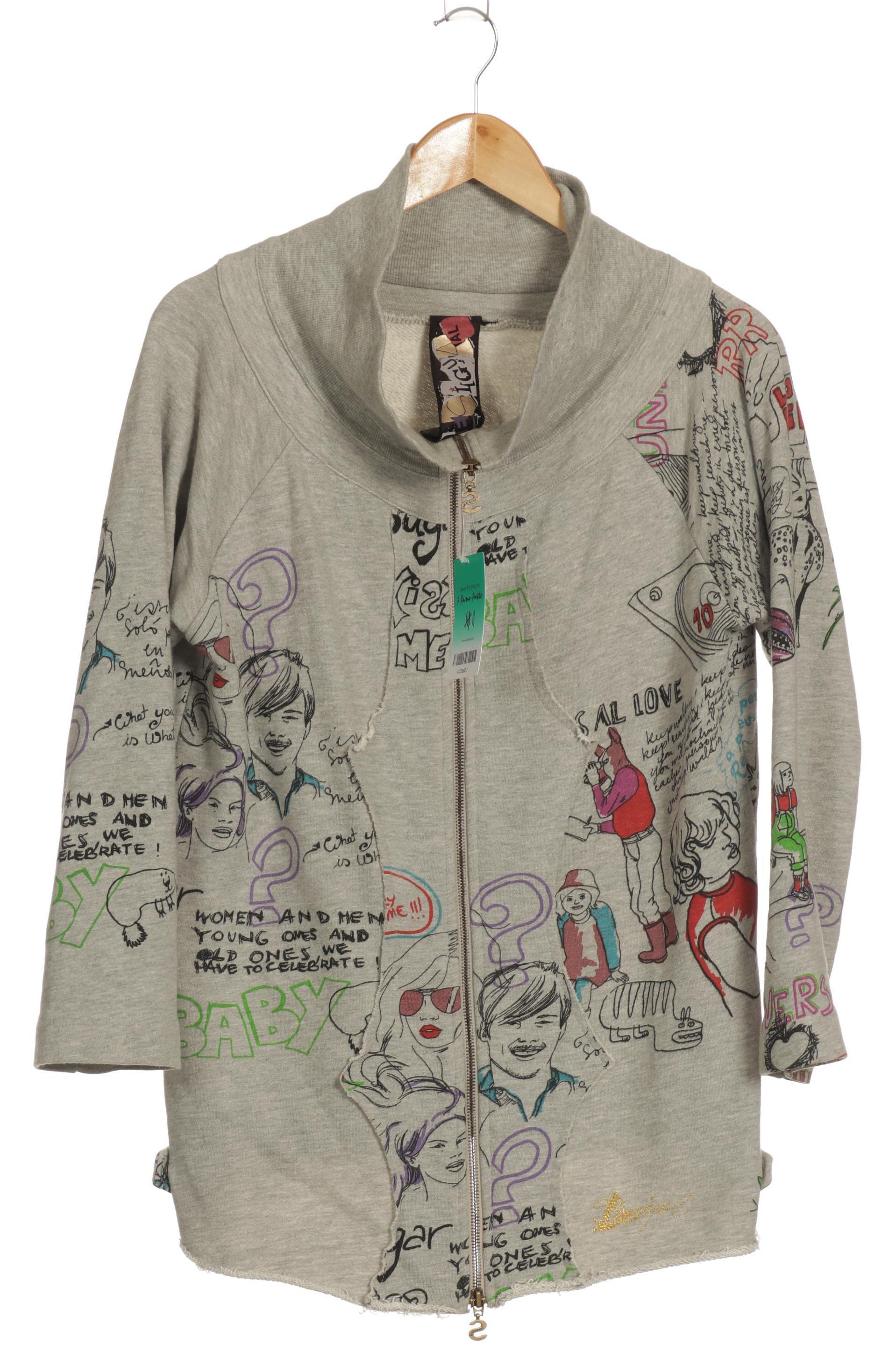 

Desigual Damen Strickjacke, grau, Gr.