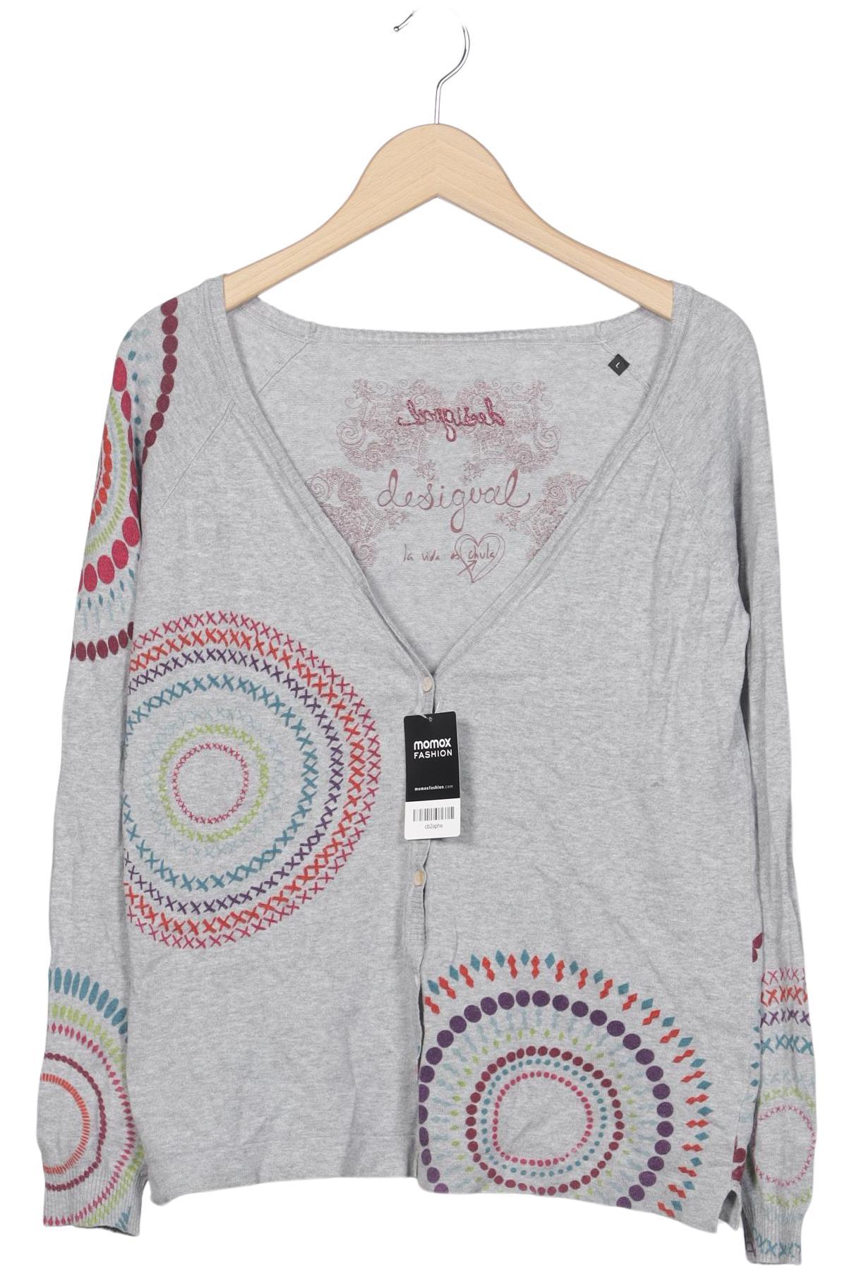 

Desigual Damen Strickjacke, grau, Gr. 42