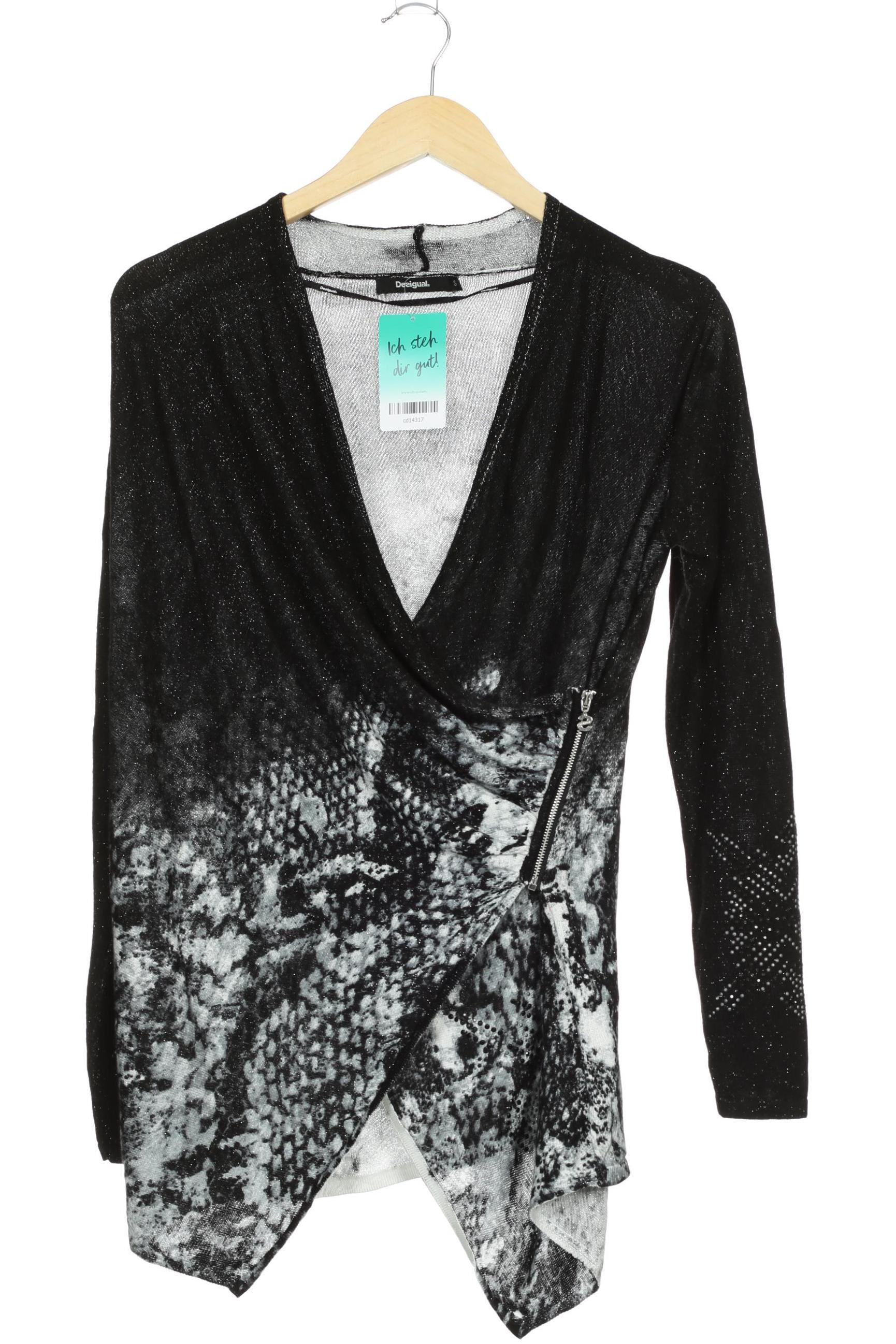 

Desigual Damen Strickjacke, schwarz, Gr.