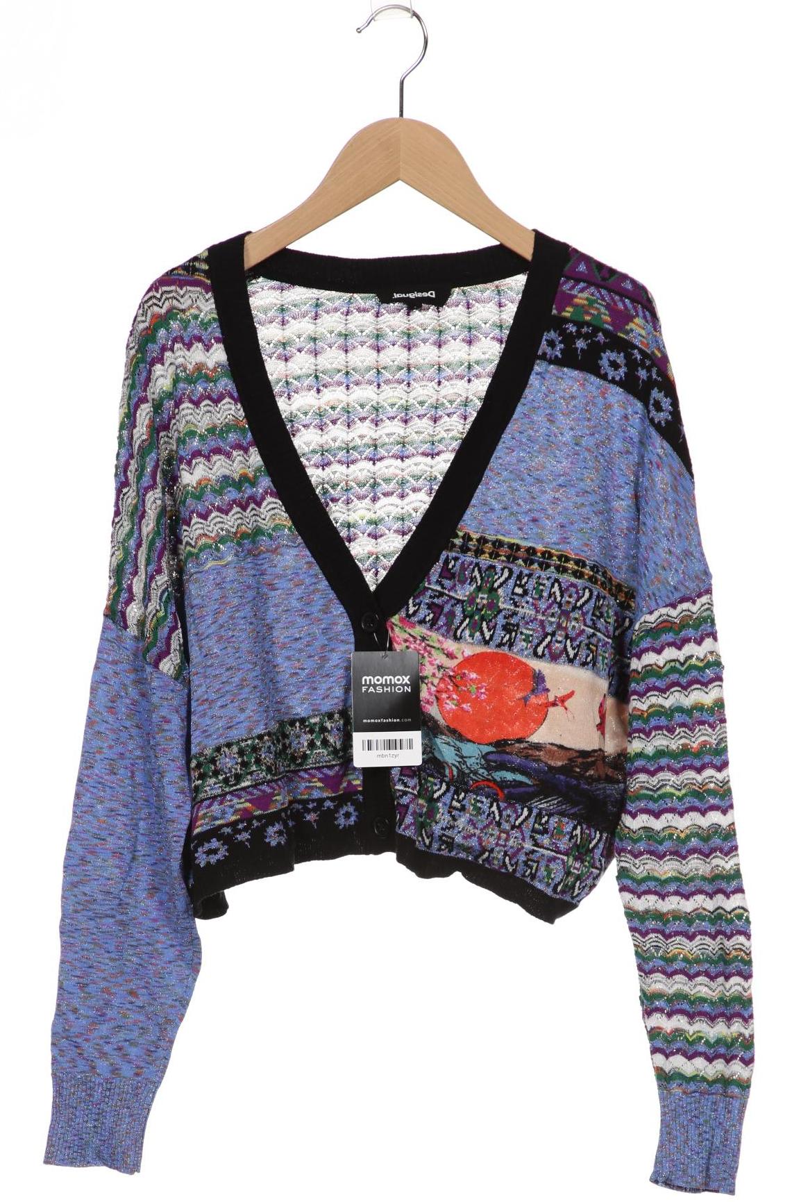

Desigual Damen Strickjacke, blau, Gr. 36