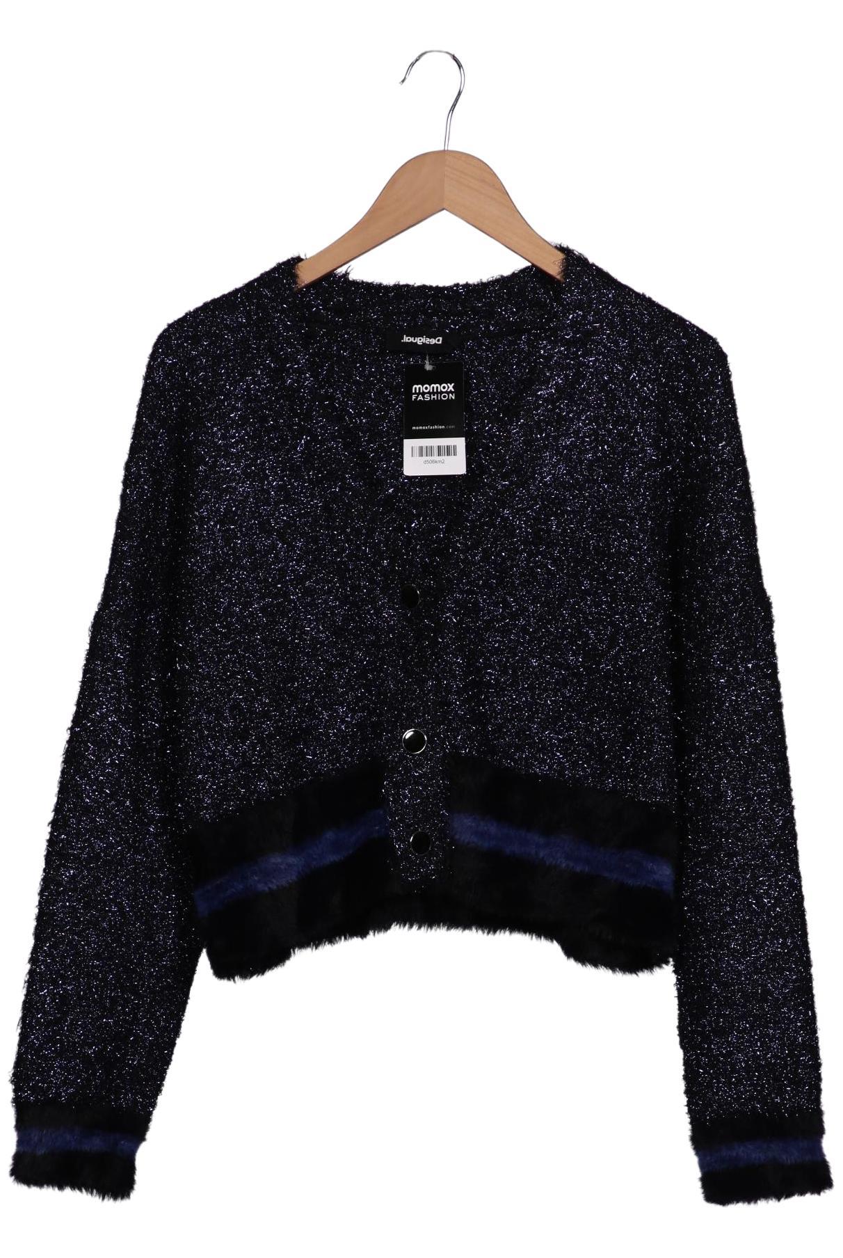 

Desigual Damen Strickjacke, marineblau, Gr. 42