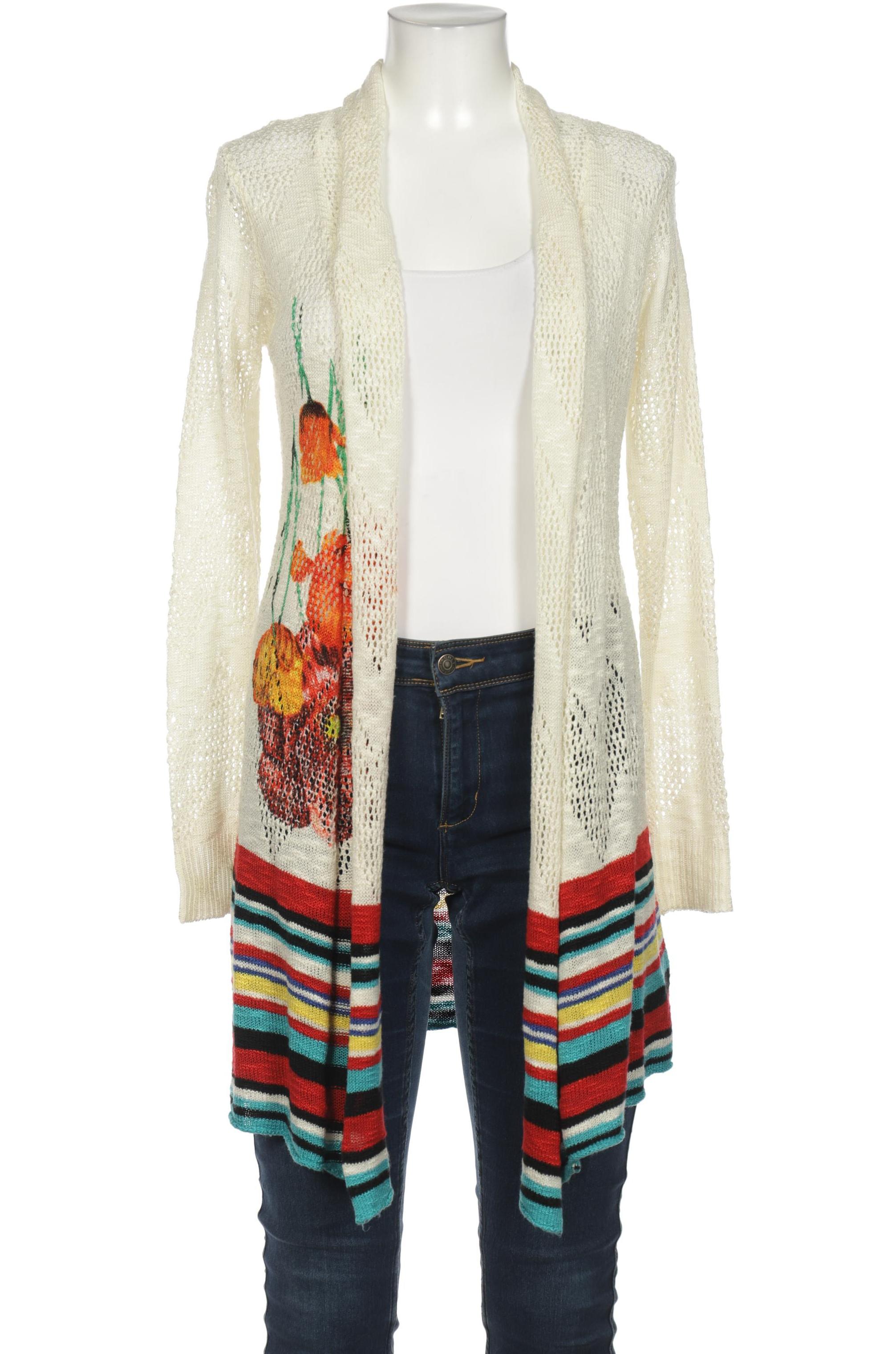 

Desigual Damen Strickjacke, cremeweiß