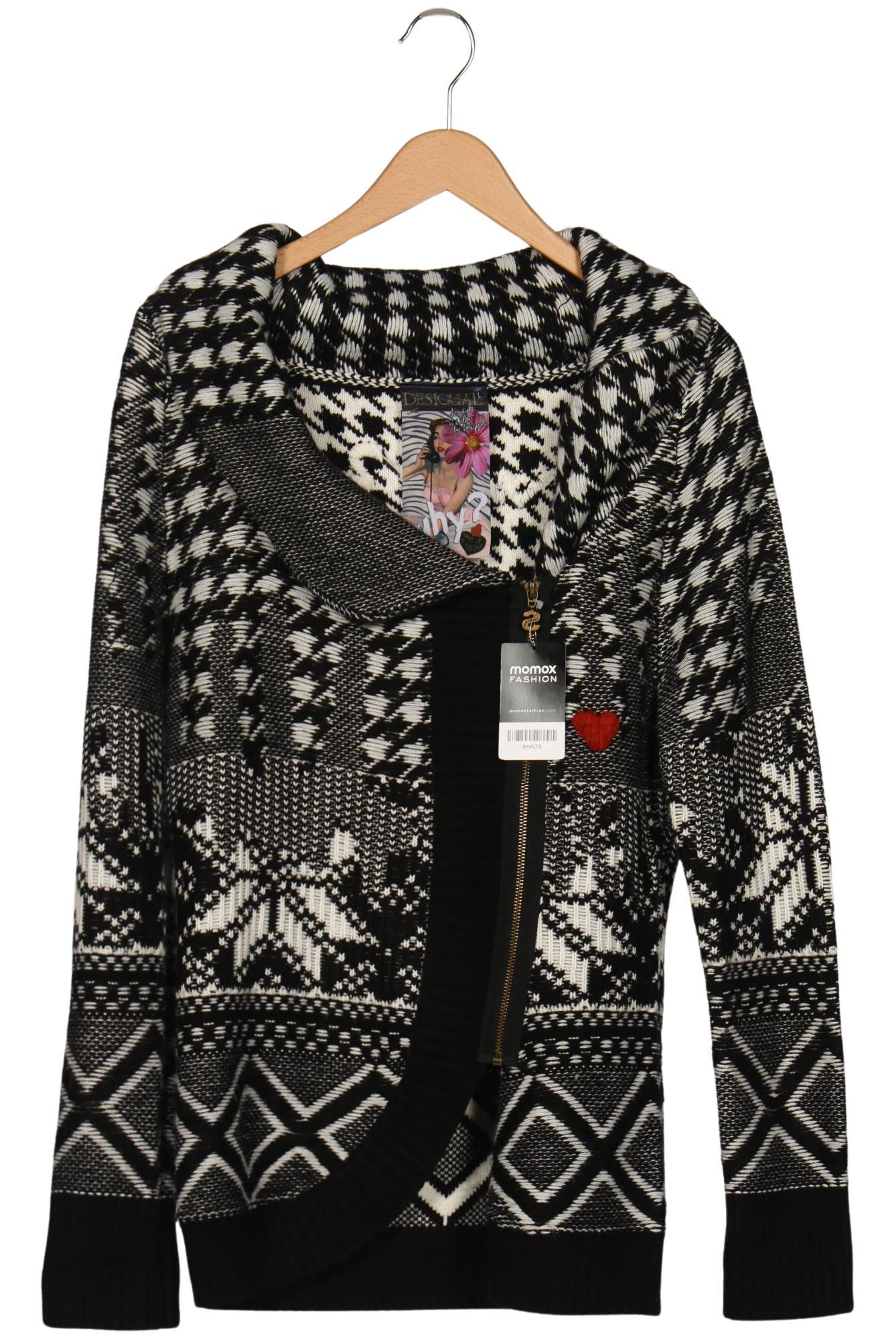 

Desigual Damen Strickjacke, schwarz, Gr. 42