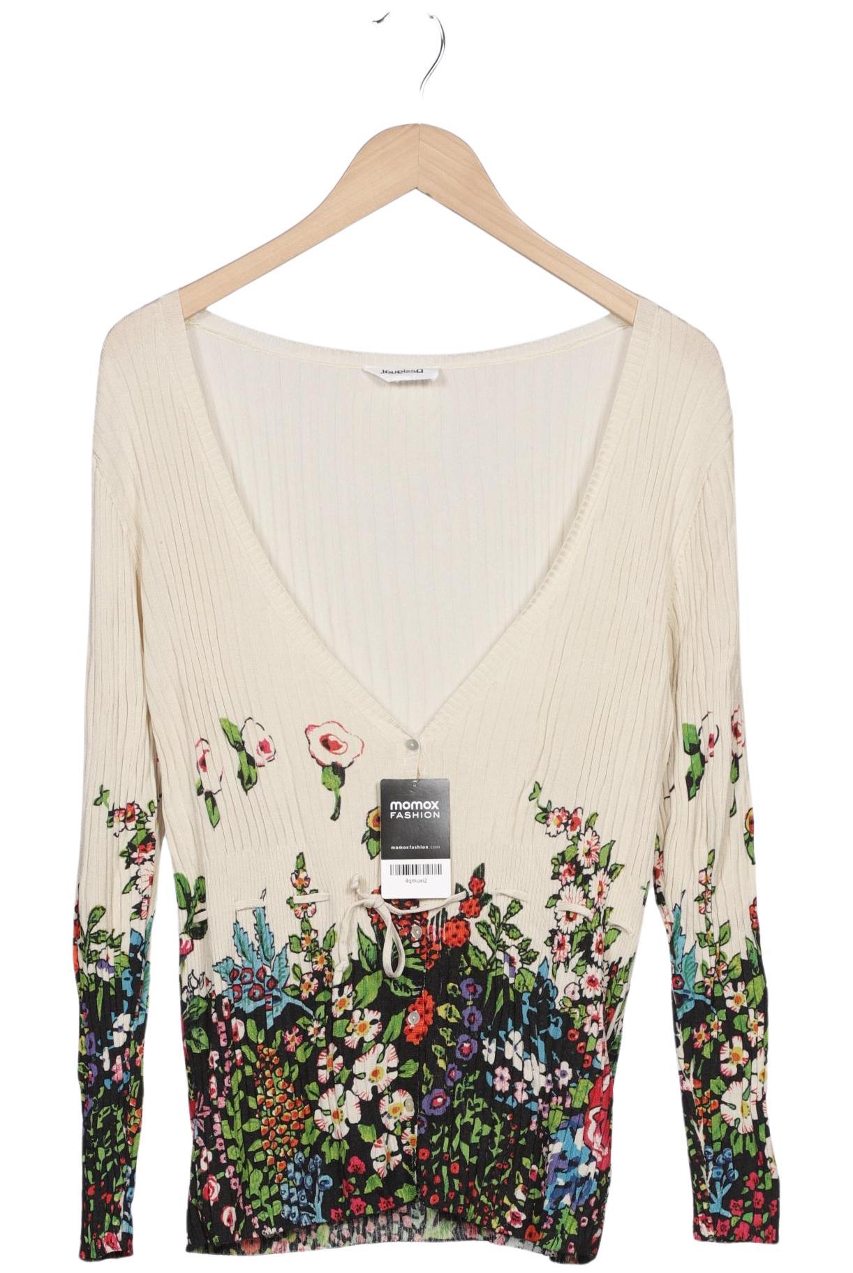 

Desigual Damen Strickjacke, cremeweiß, Gr. 44