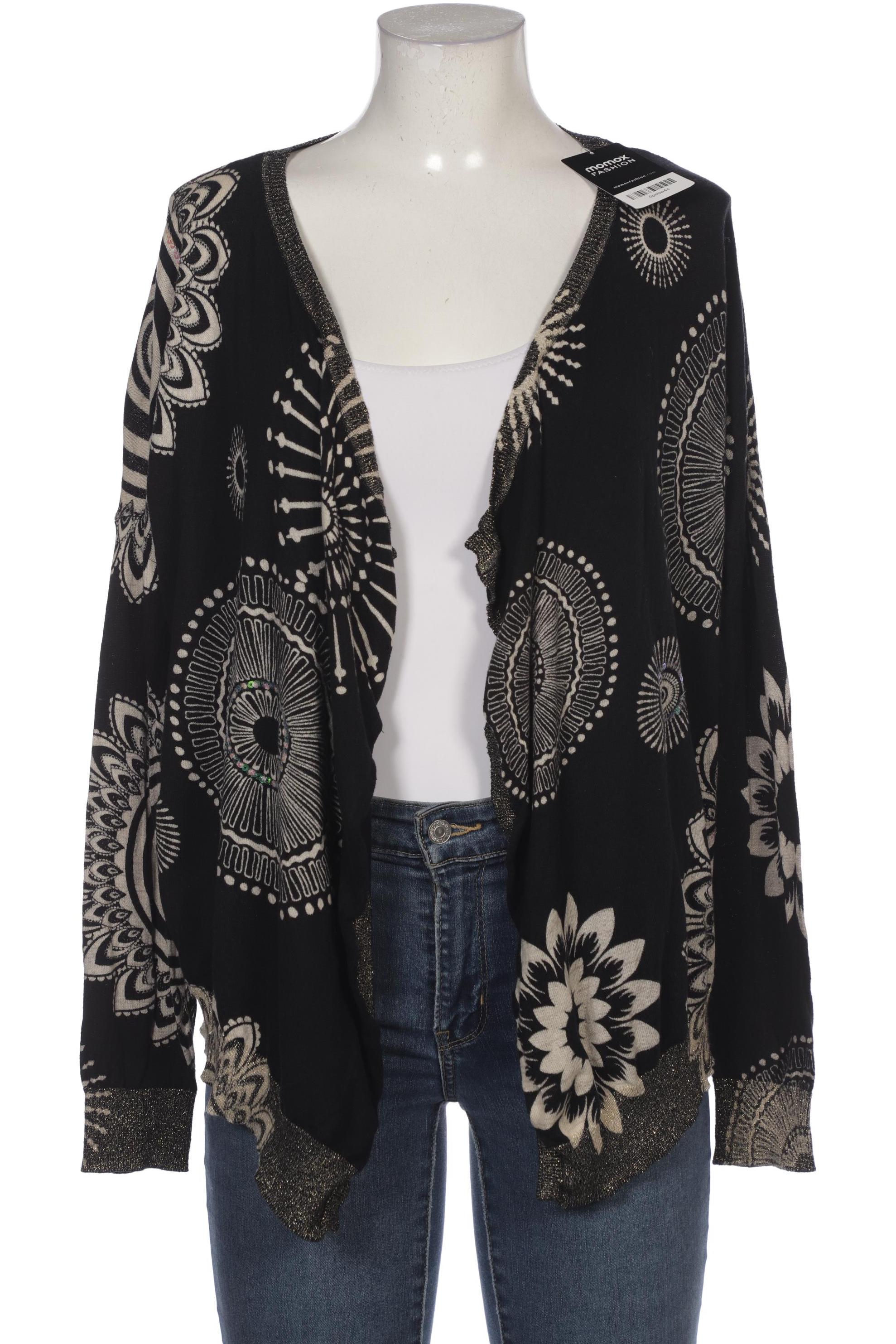 

Desigual Damen Strickjacke, schwarz, Gr. 42