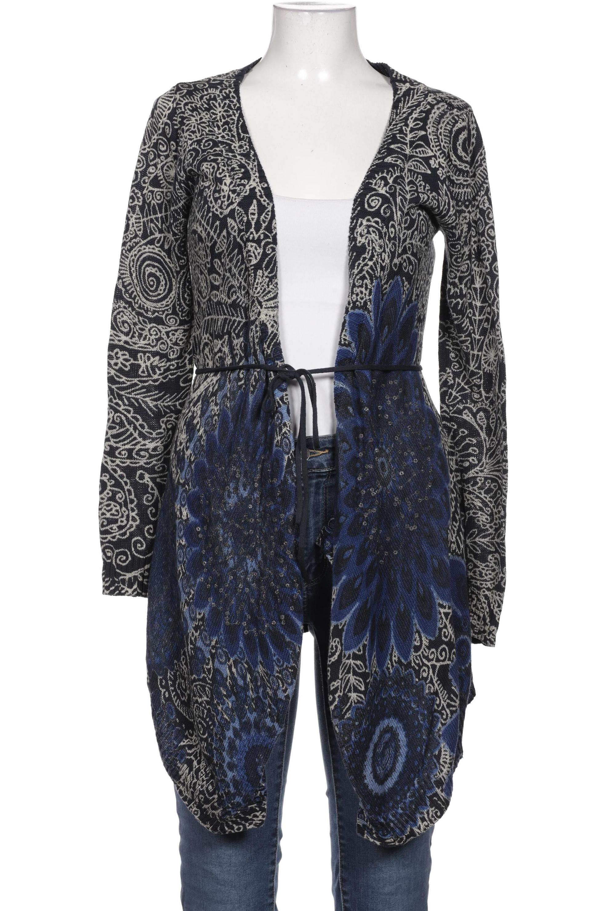 

Desigual Damen Strickjacke, marineblau, Gr. 36