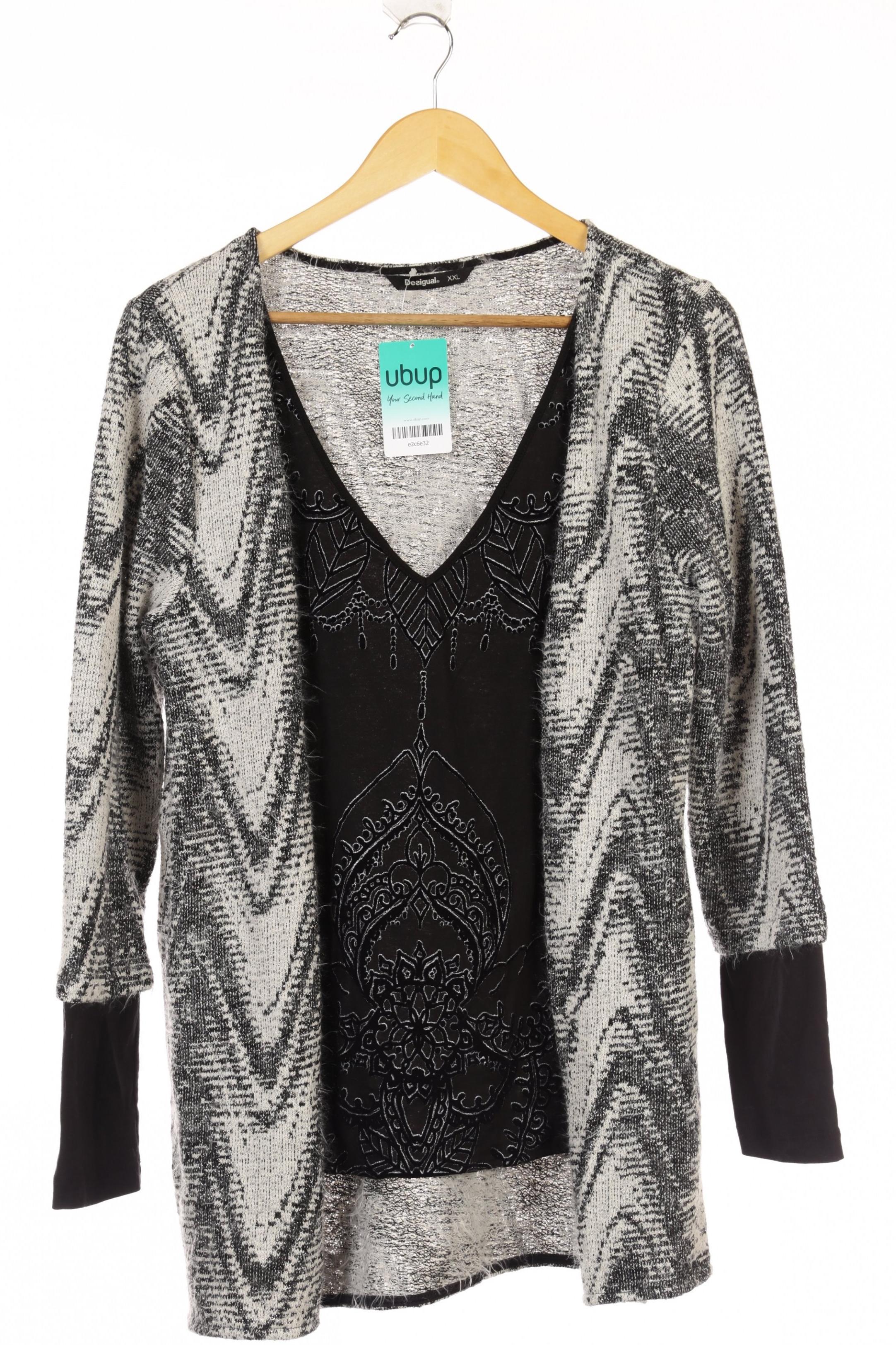 

Desigual Damen Strickjacke, grau, Gr.