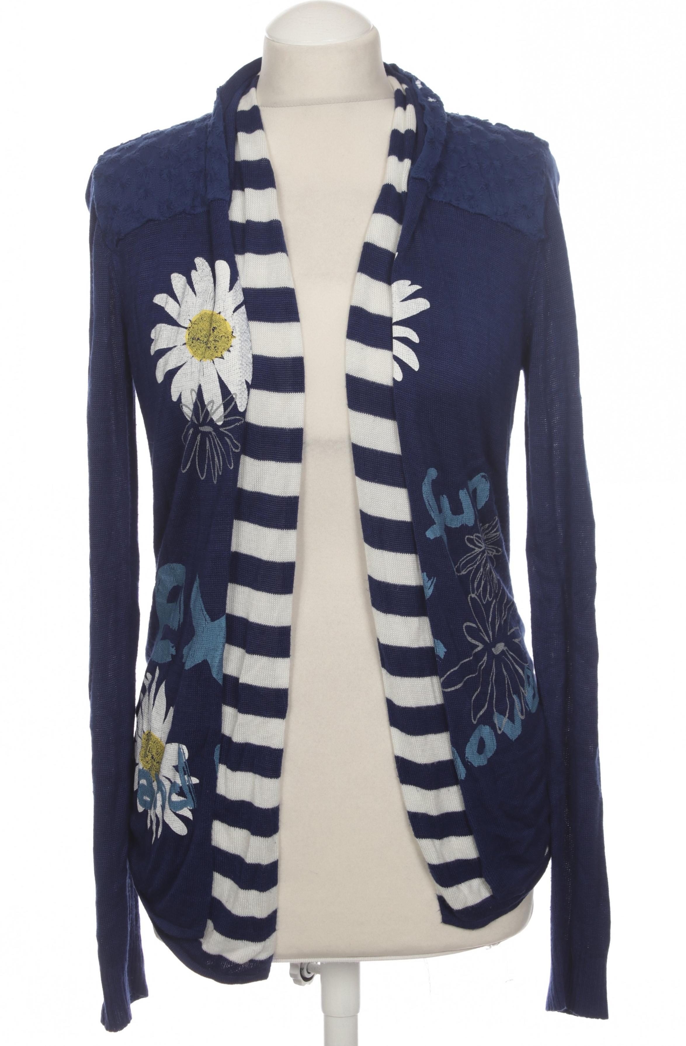 

Desigual Damen Strickjacke, blau, Gr.