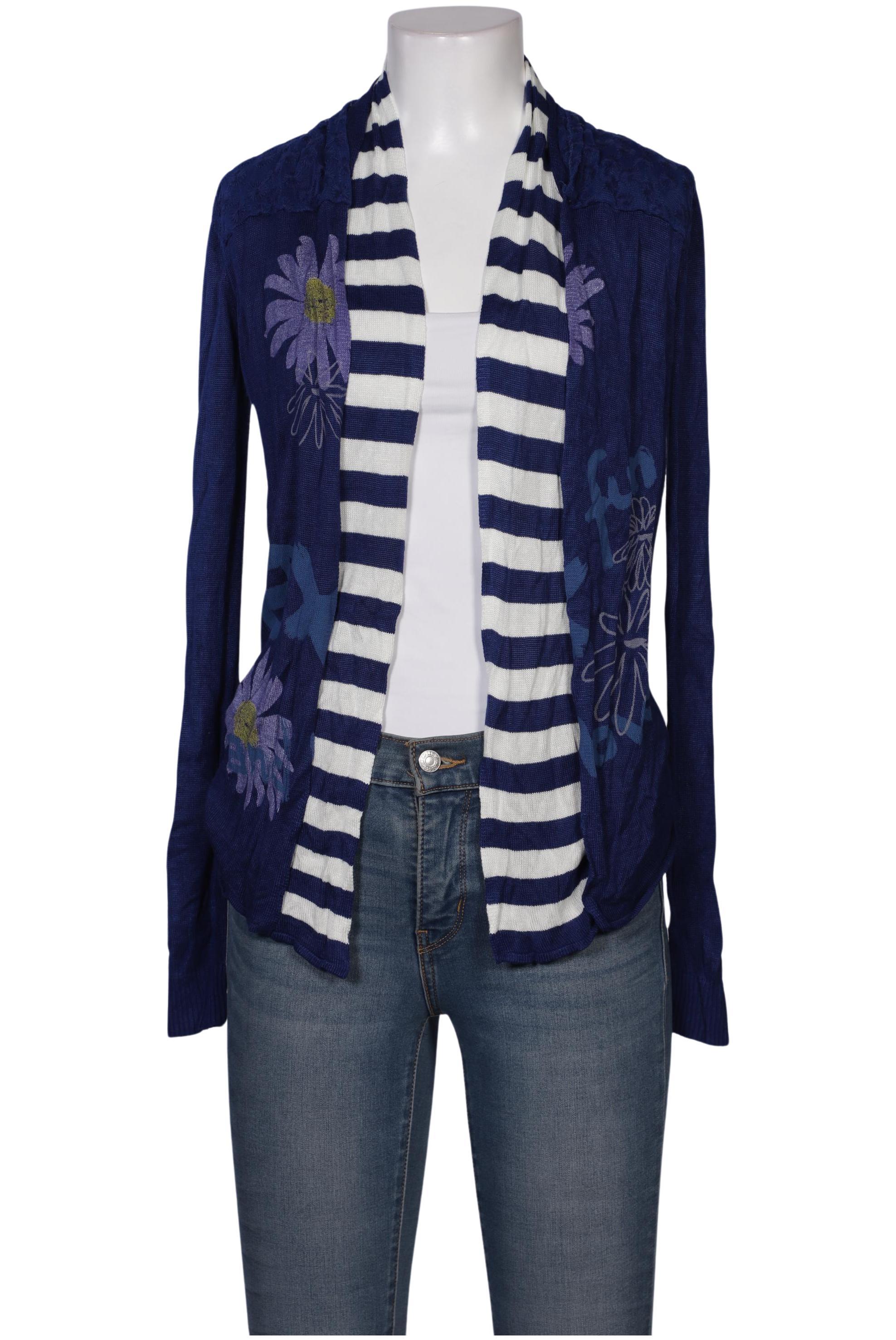 

Desigual Damen Strickjacke, blau, Gr. 36