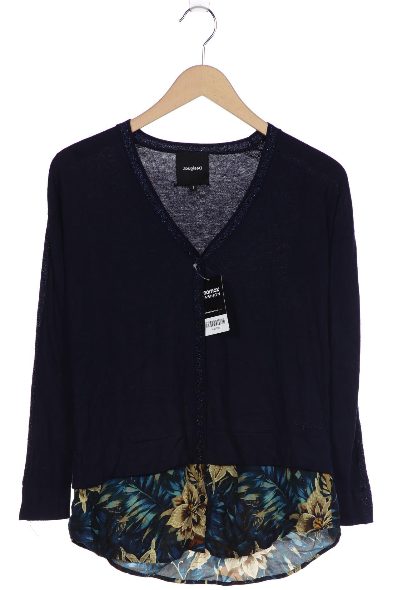 

Desigual Damen Strickjacke, marineblau