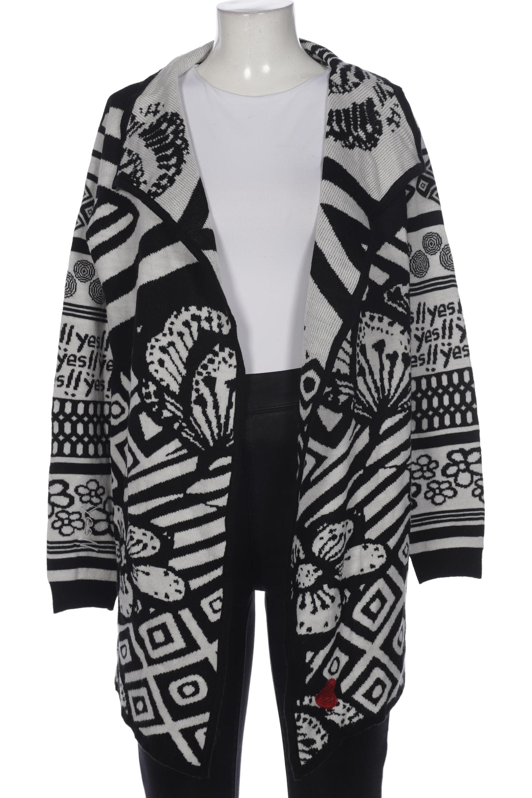 

Desigual Damen Strickjacke, schwarz, Gr. 42