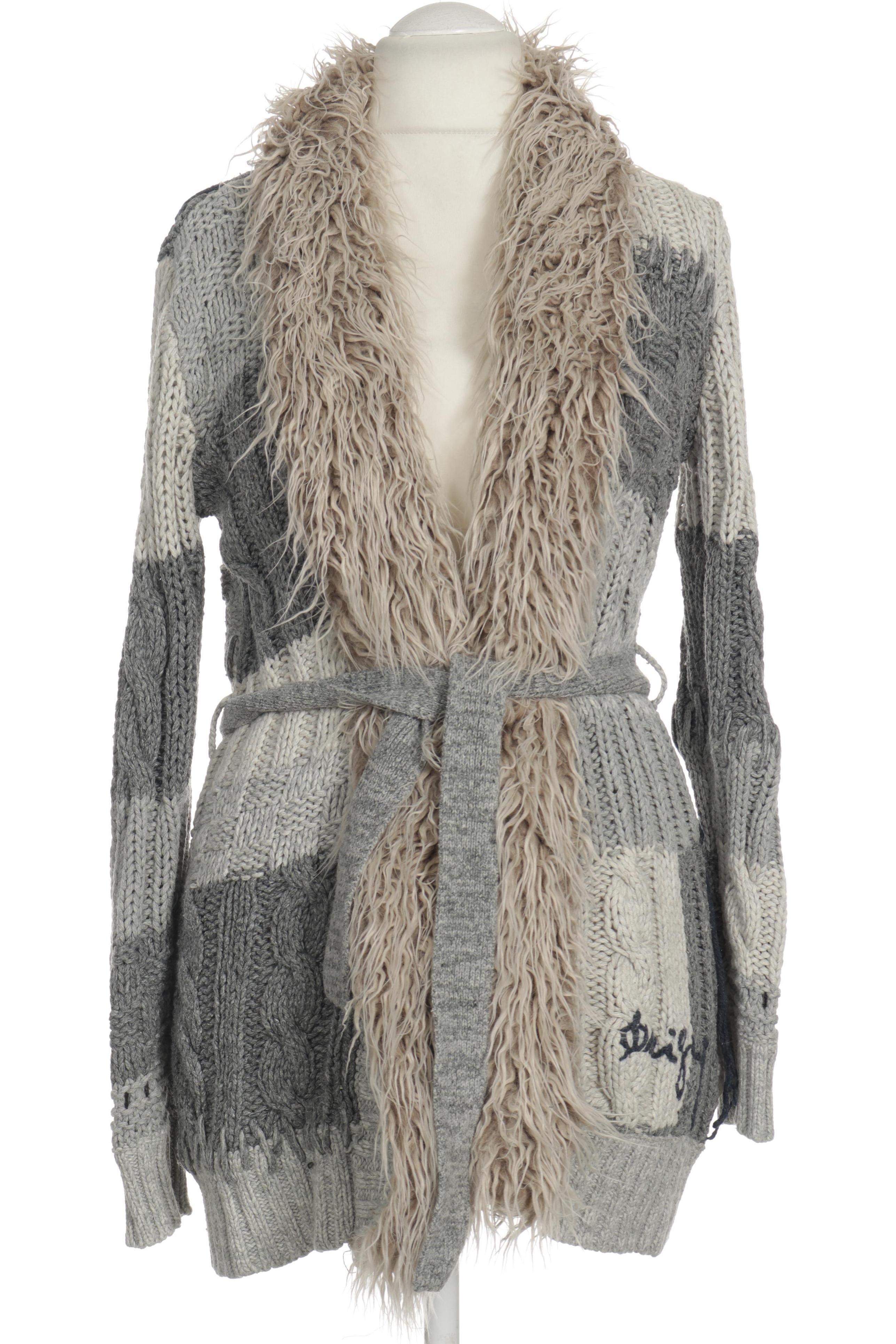 

Desigual Damen Strickjacke, grau, Gr.