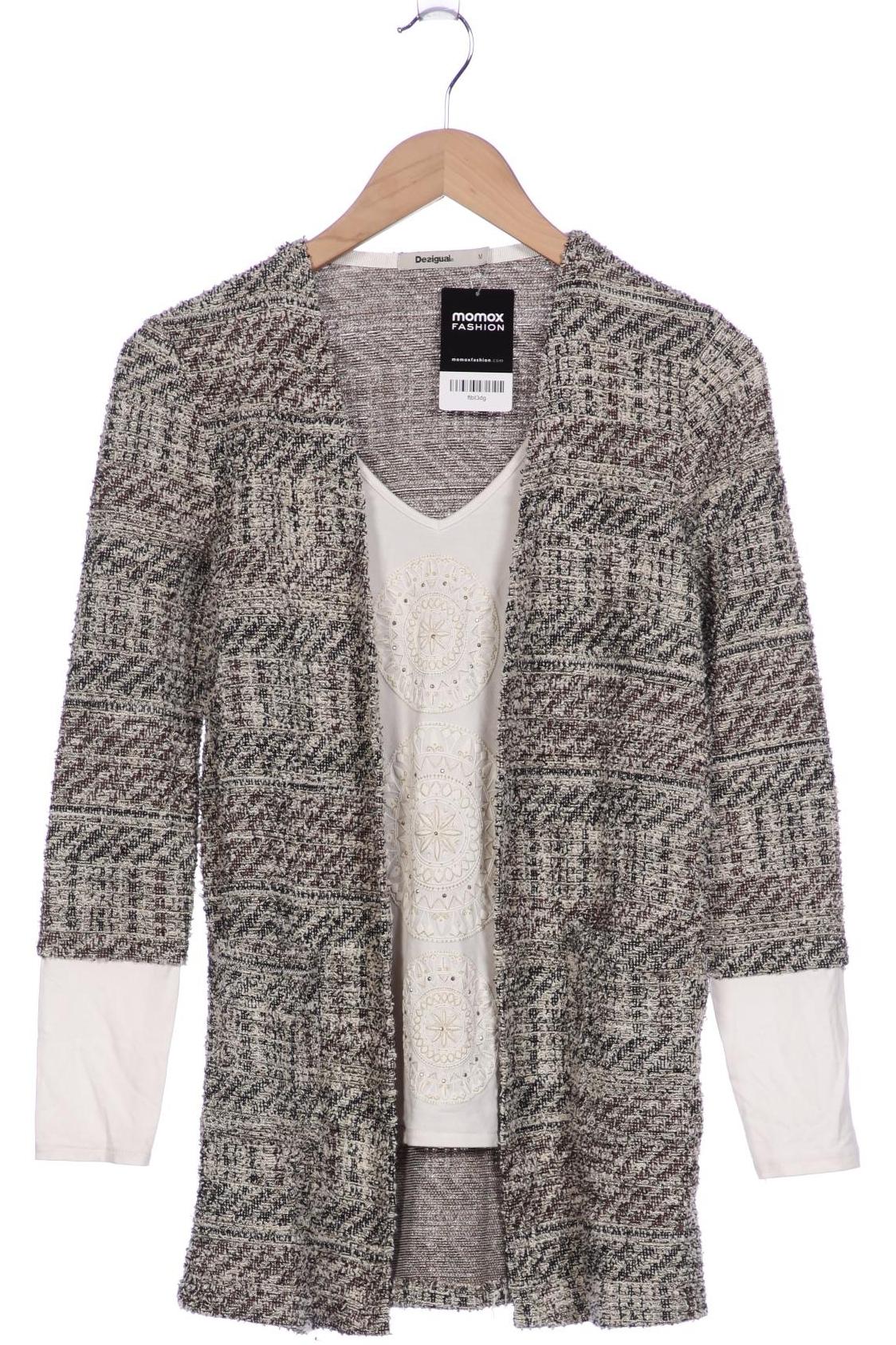 

Desigual Damen Strickjacke, beige, Gr. 38