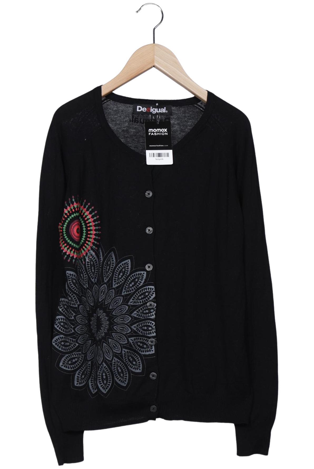 

Desigual Damen Strickjacke, schwarz, Gr. 42