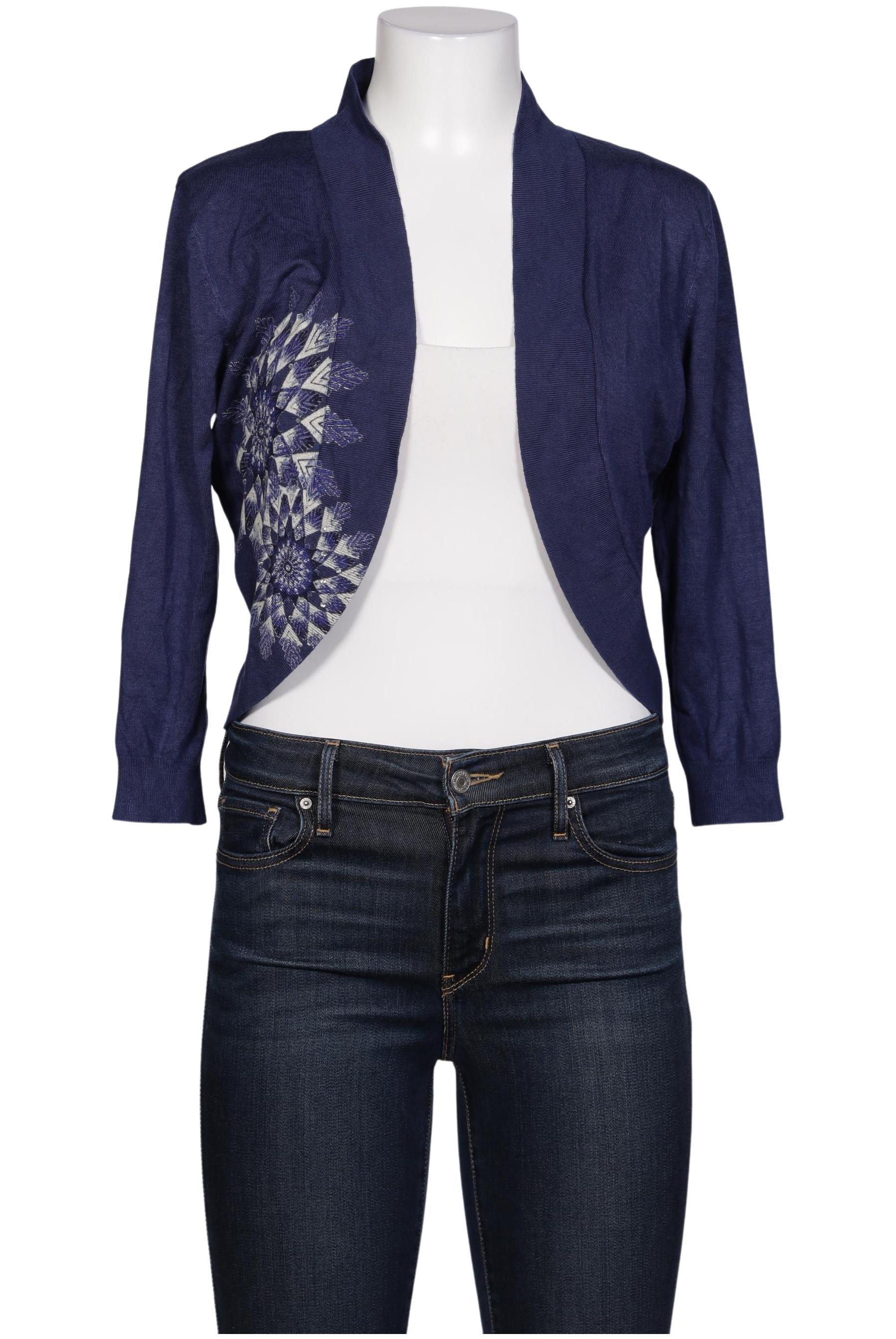 

Desigual Damen Strickjacke, marineblau, Gr. 42