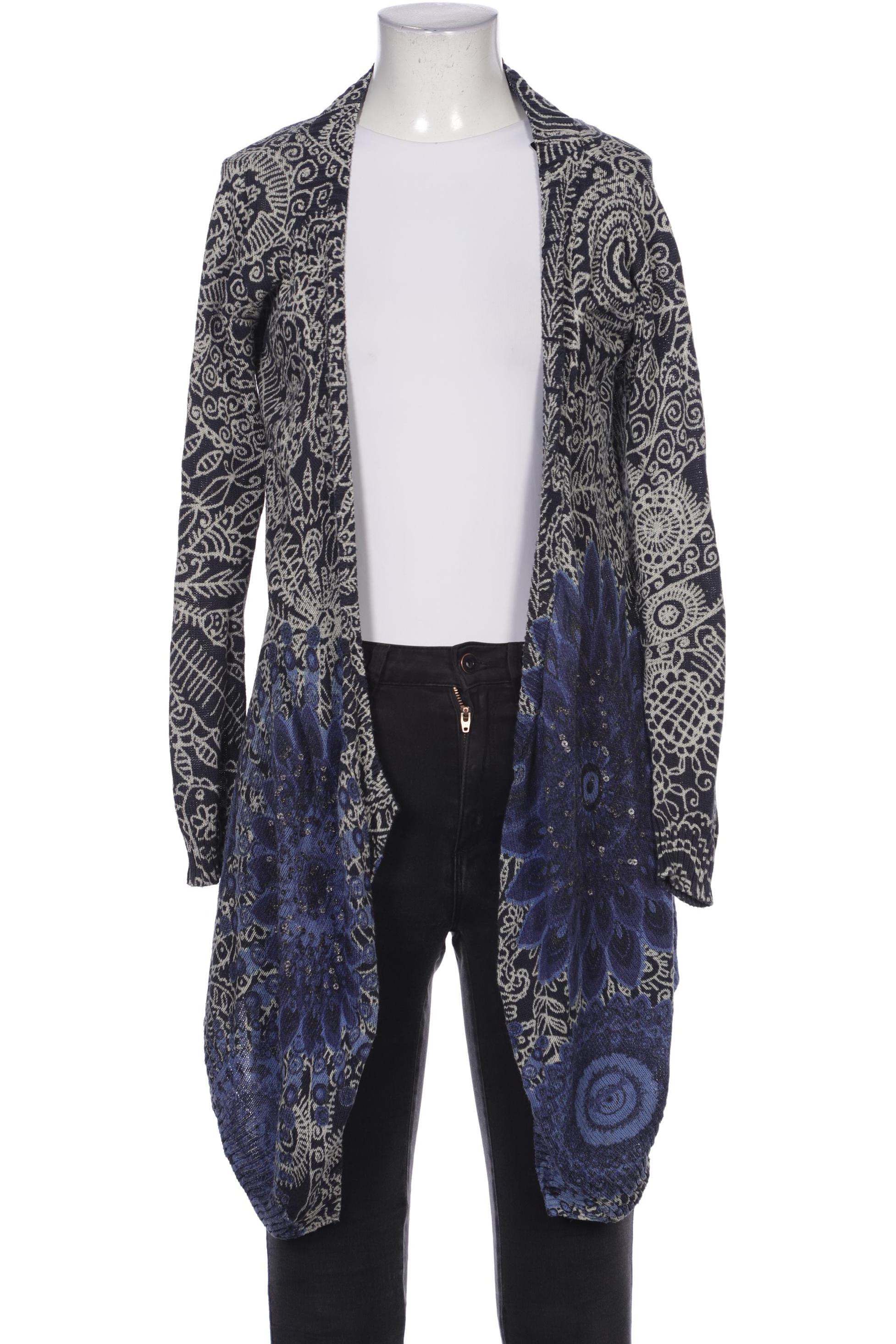 

Desigual Damen Strickjacke, marineblau, Gr. 36