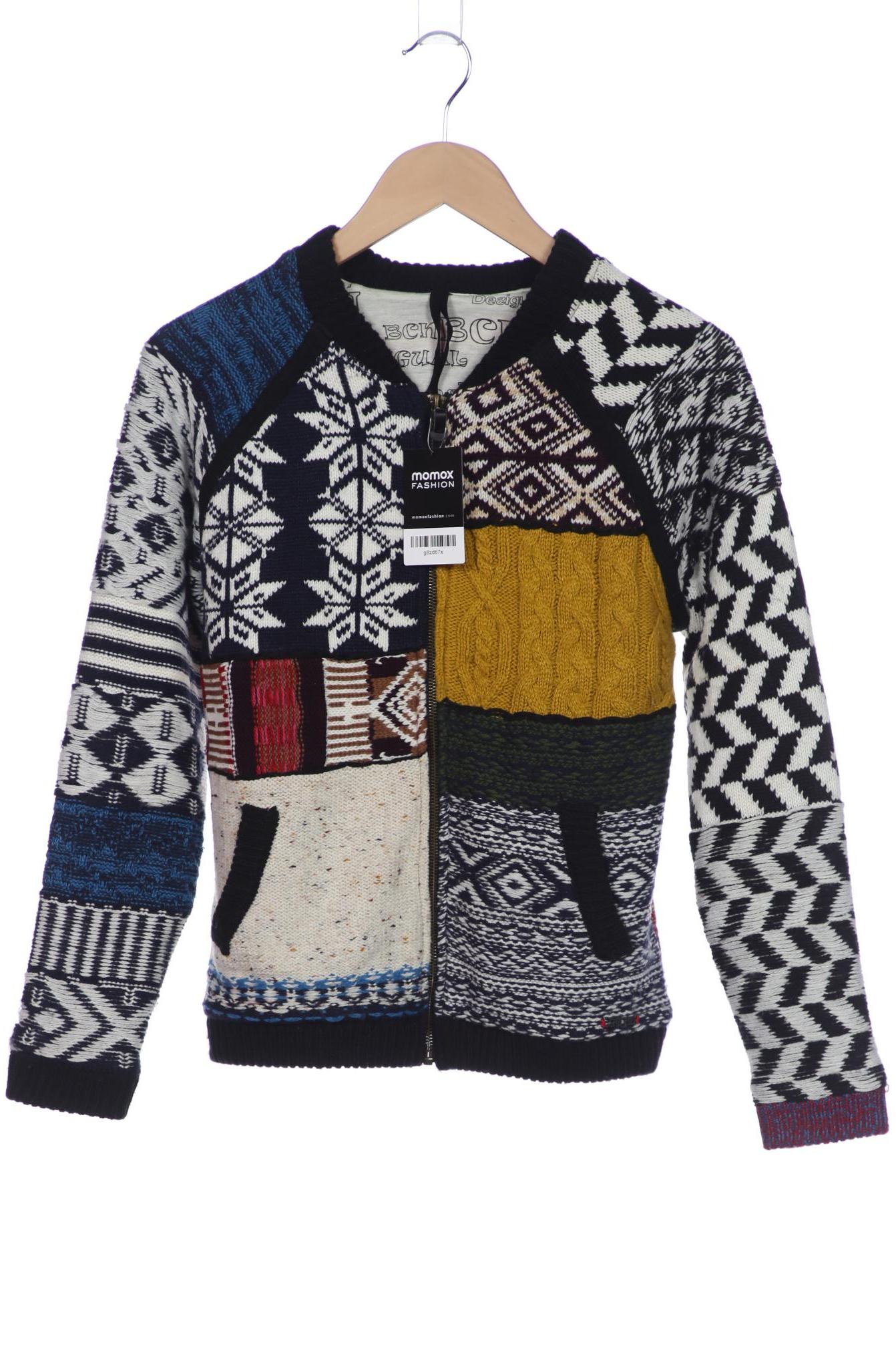 

Desigual Damen Strickjacke, mehrfarbig, Gr. 36