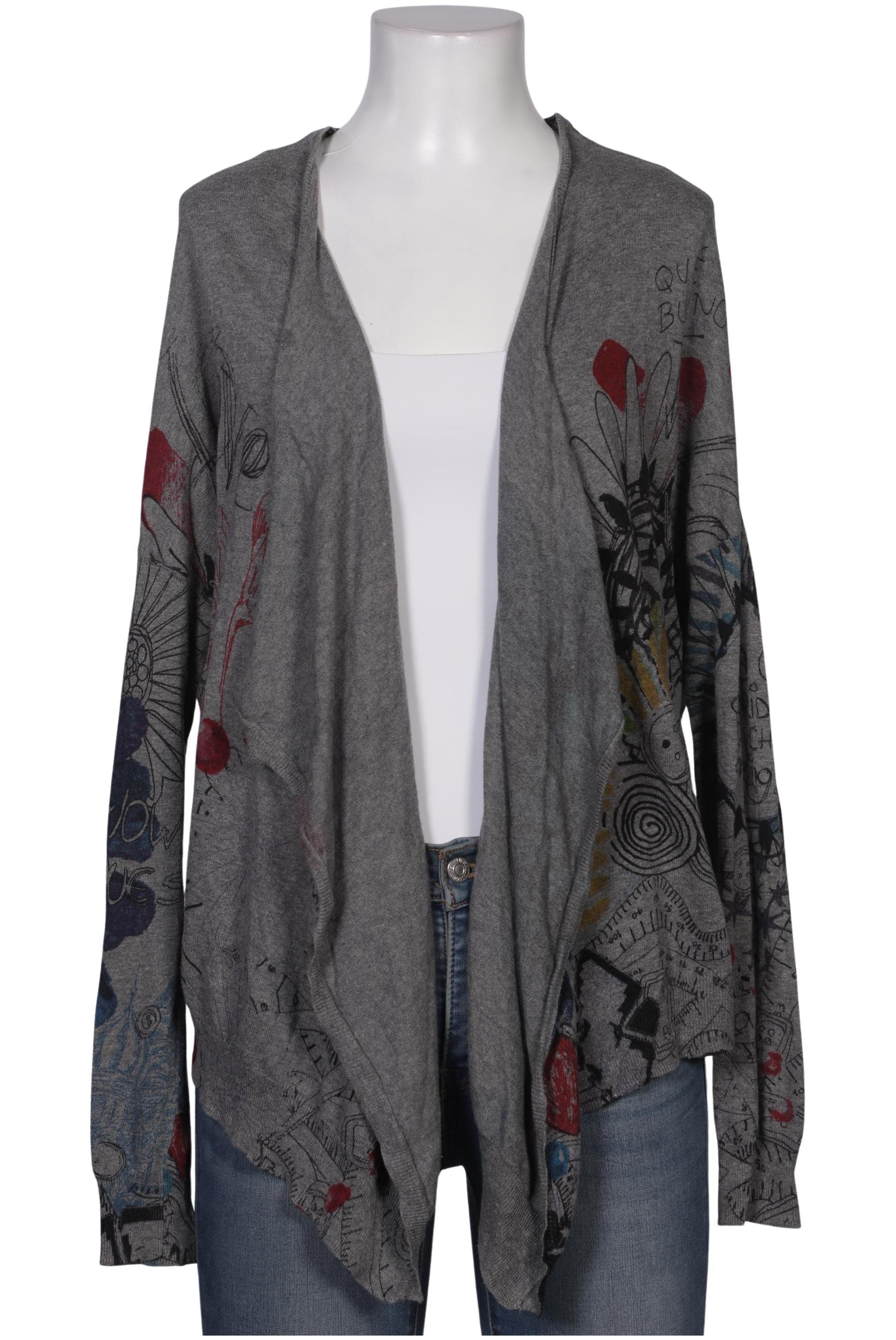 

Desigual Damen Strickjacke, grau, Gr. 38