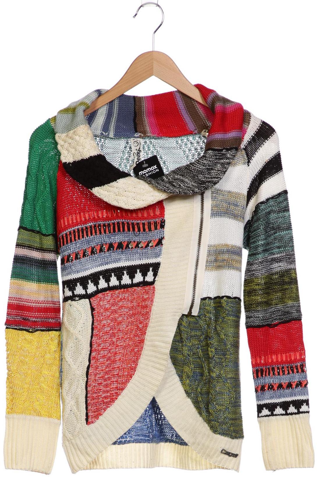 

Desigual Damen Strickjacke, mehrfarbig, Gr. 38