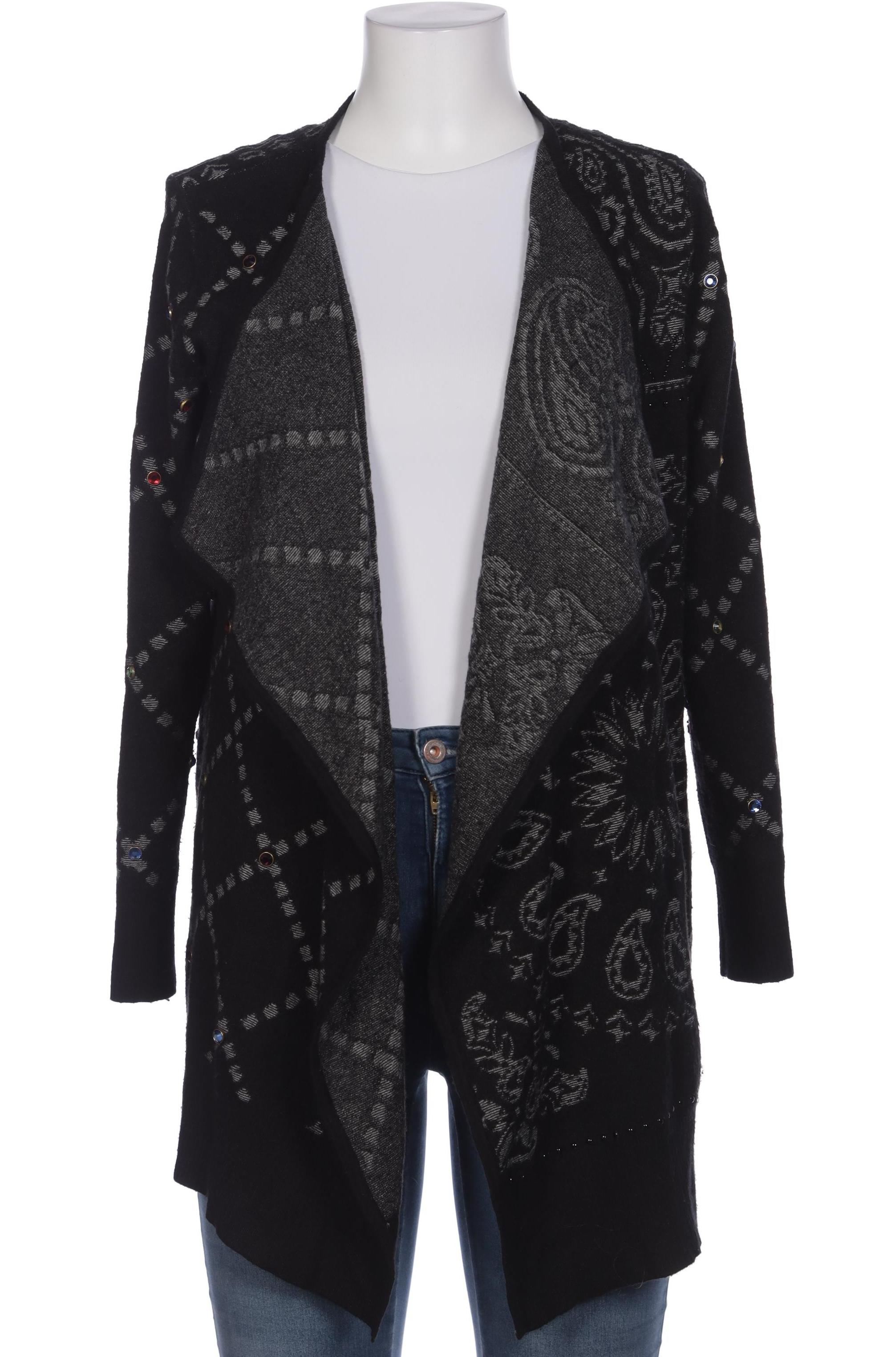 

Desigual Damen Strickjacke, schwarz, Gr. 38