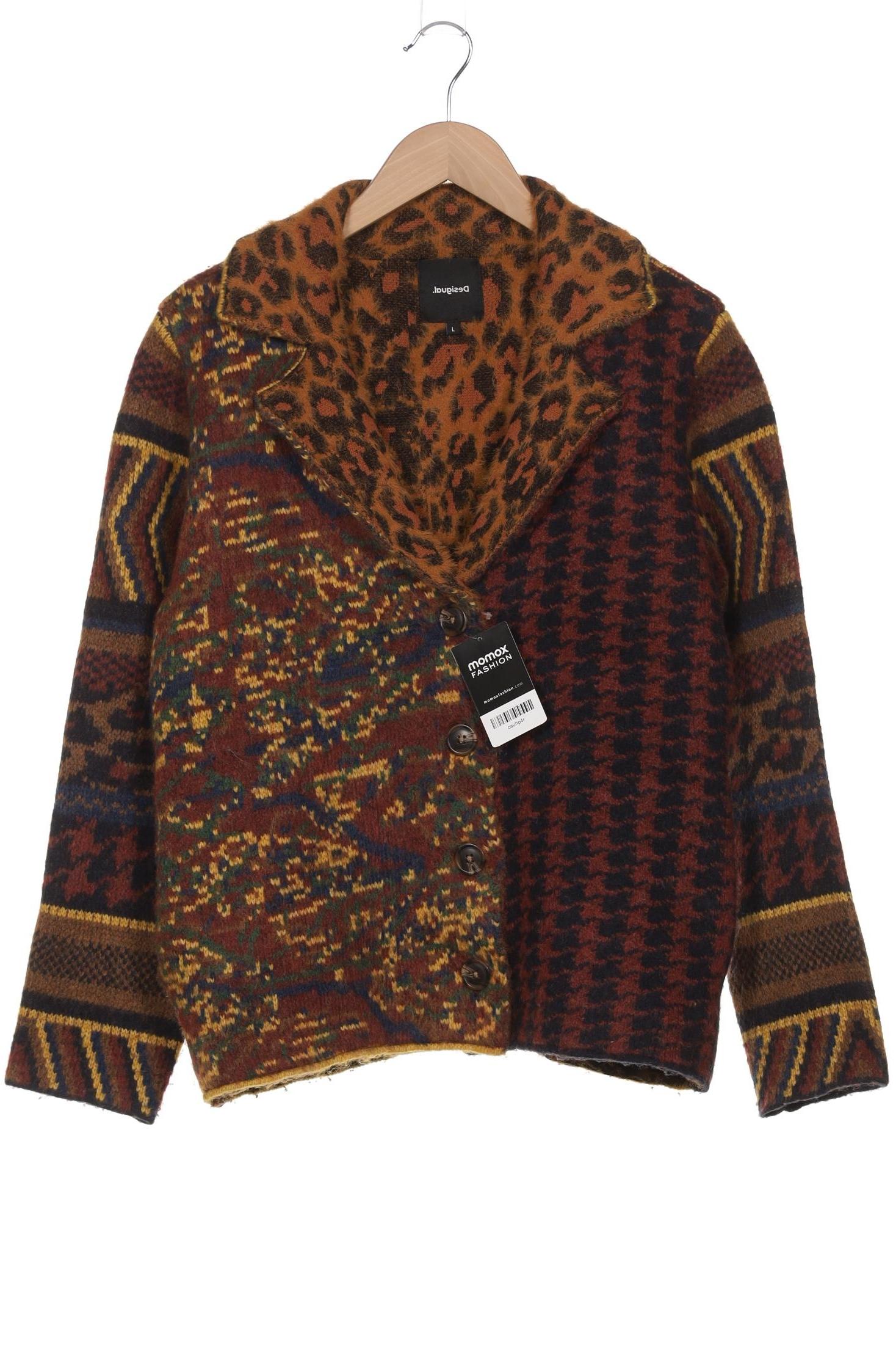 

Desigual Damen Strickjacke, braun, Gr. 42