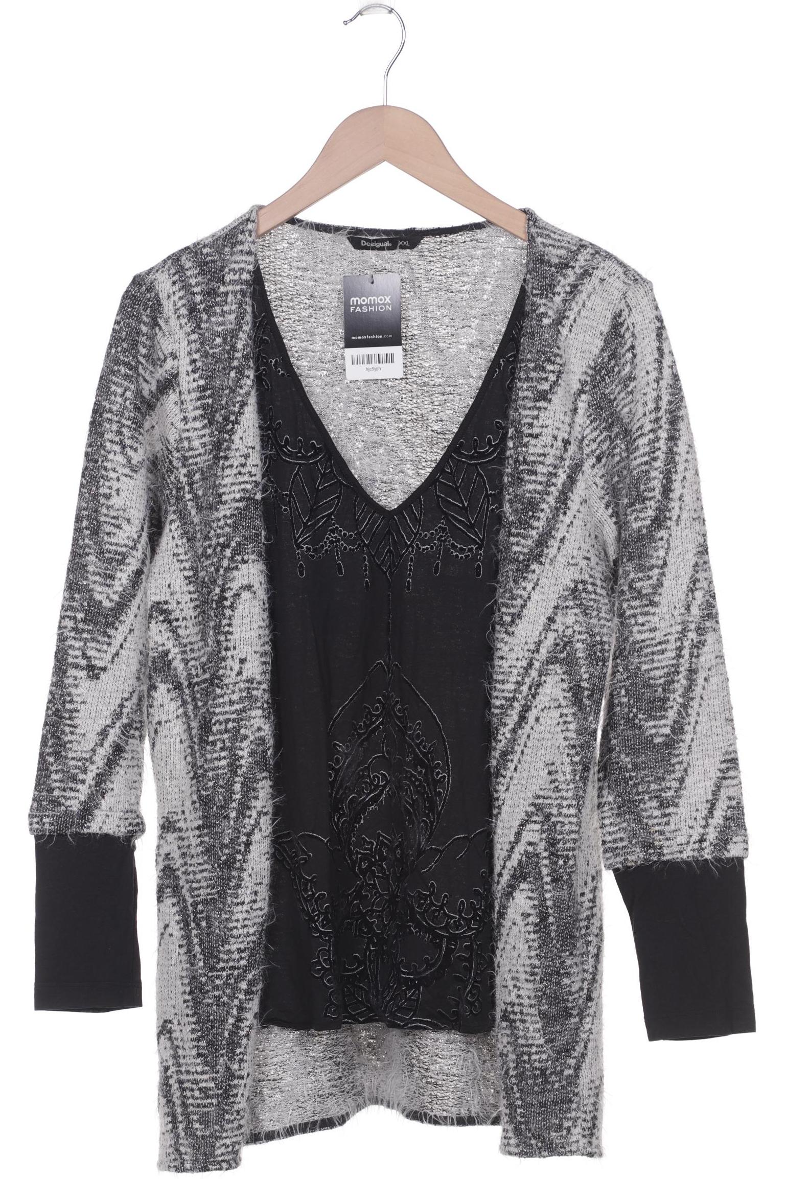 

Desigual Damen Strickjacke, schwarz, Gr. 46