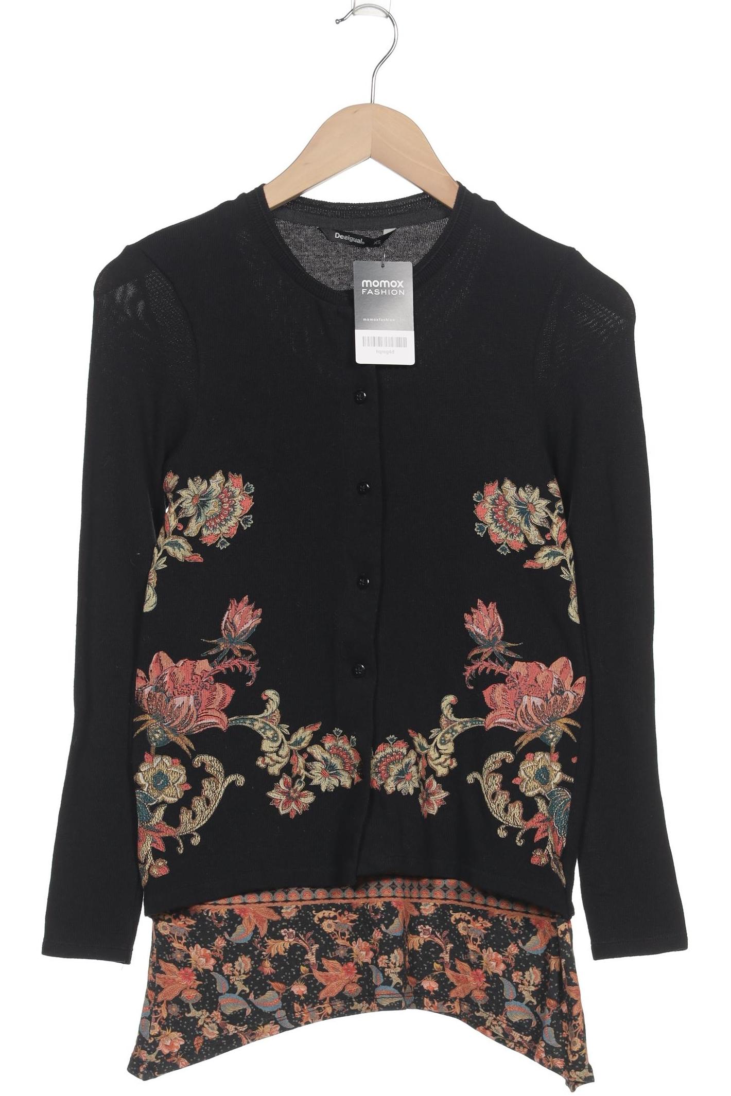 

Desigual Damen Strickjacke, schwarz, Gr. 34