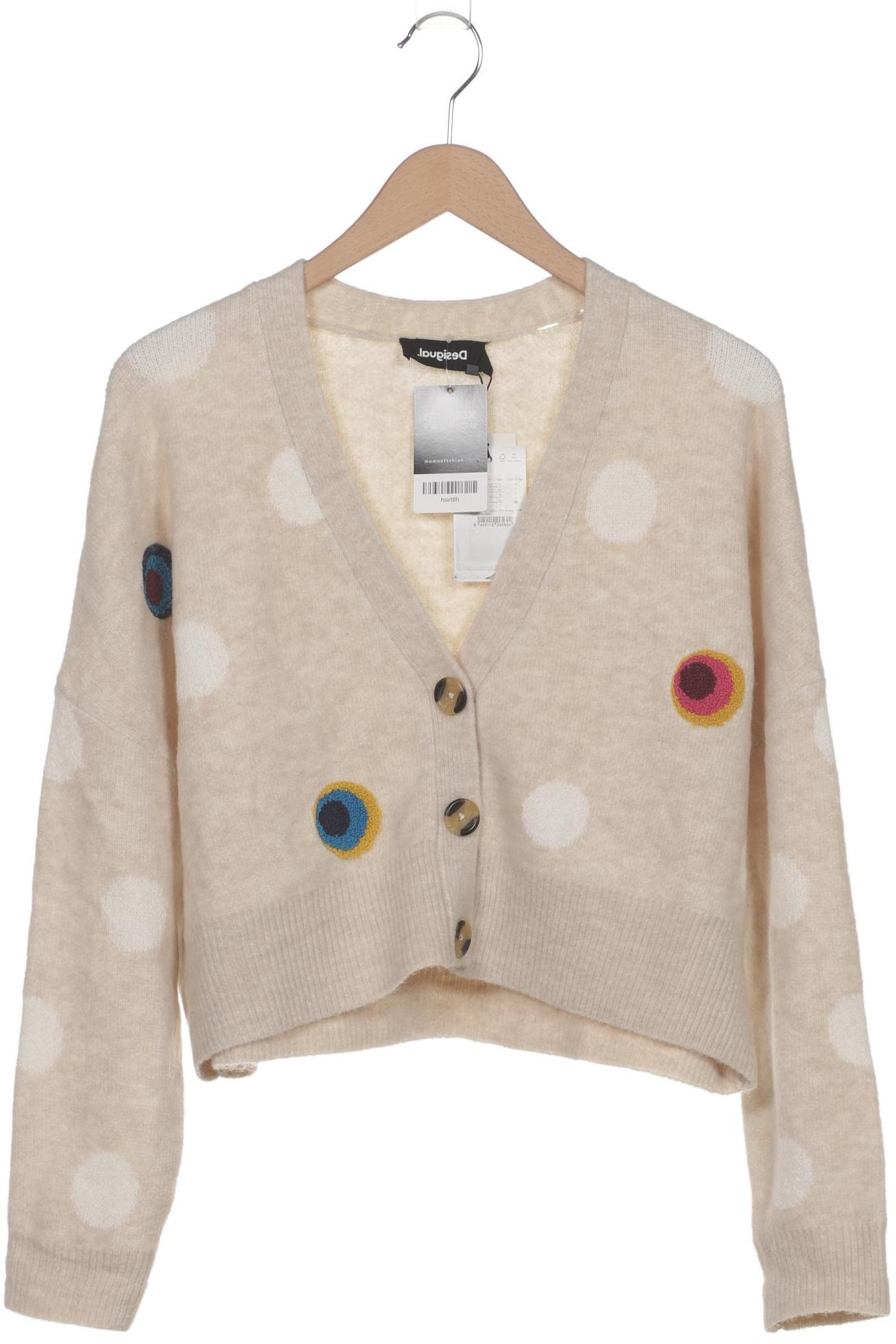 

Desigual Damen Strickjacke, cremeweiß, Gr. 44