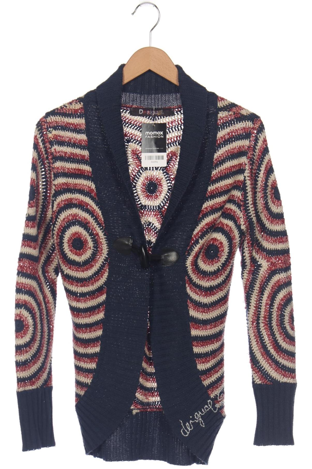 

Desigual Damen Strickjacke, türkis, Gr. 36