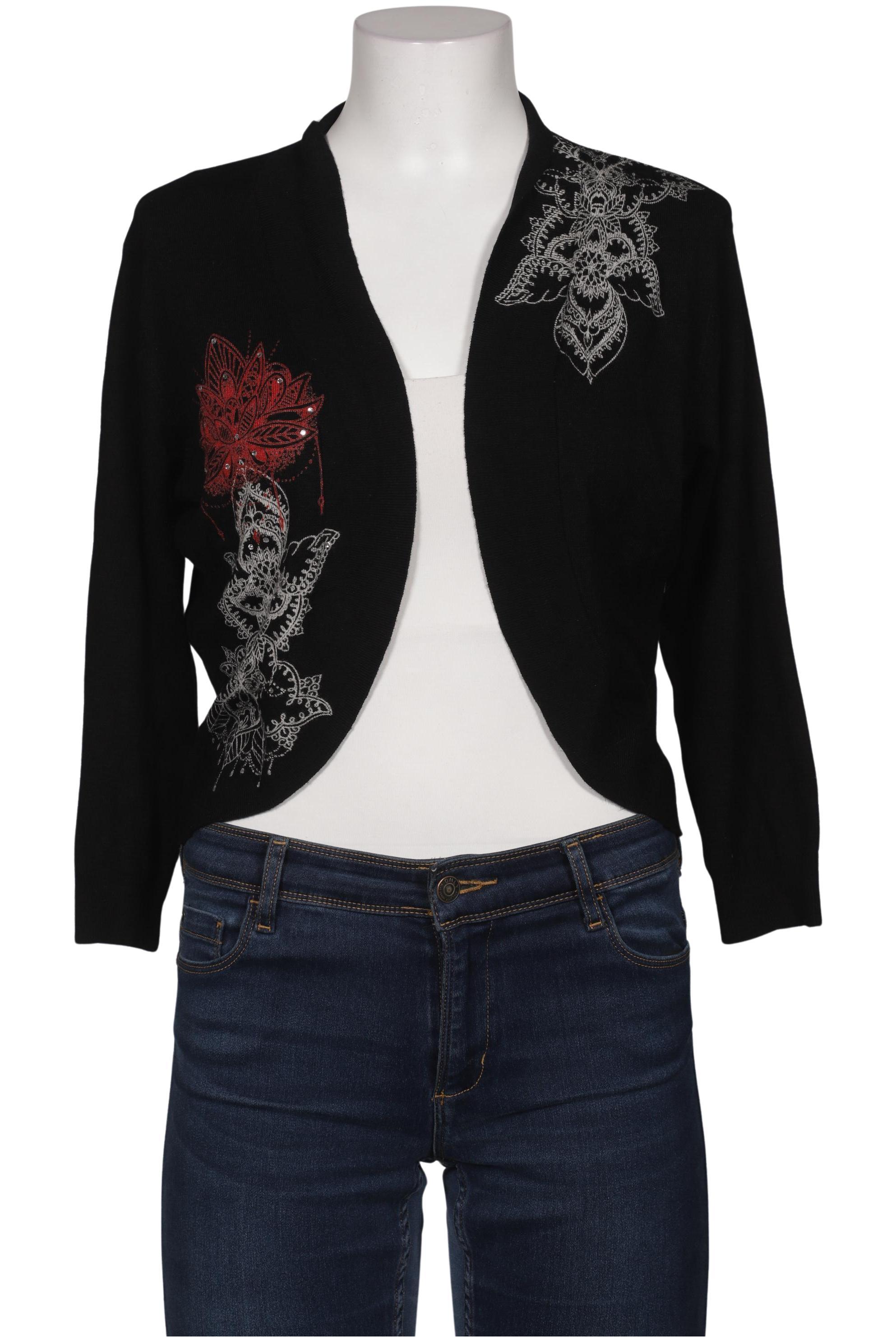 

Desigual Damen Strickjacke, schwarz, Gr. 42