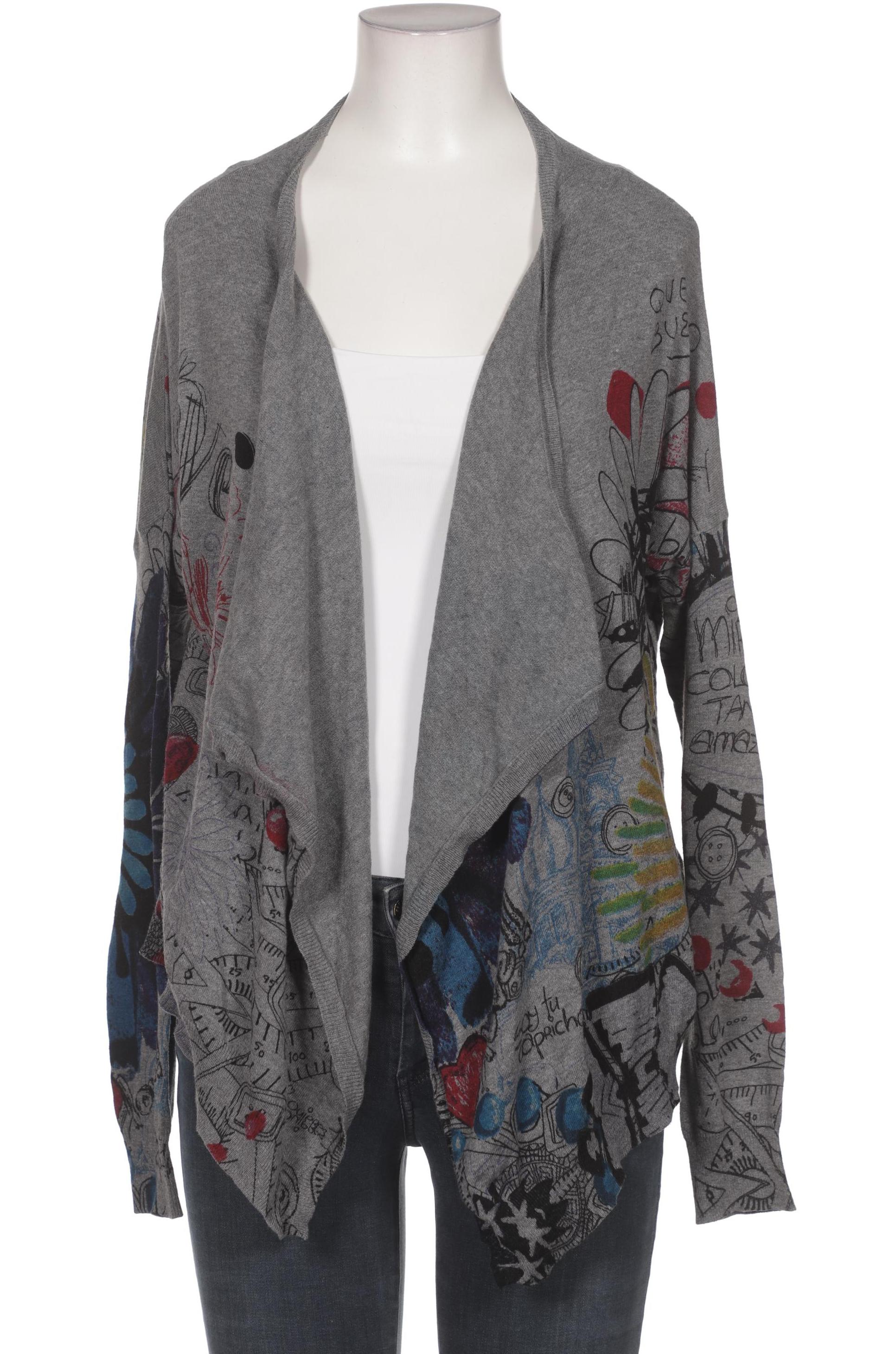 

Desigual Damen Strickjacke, grau, Gr. 36