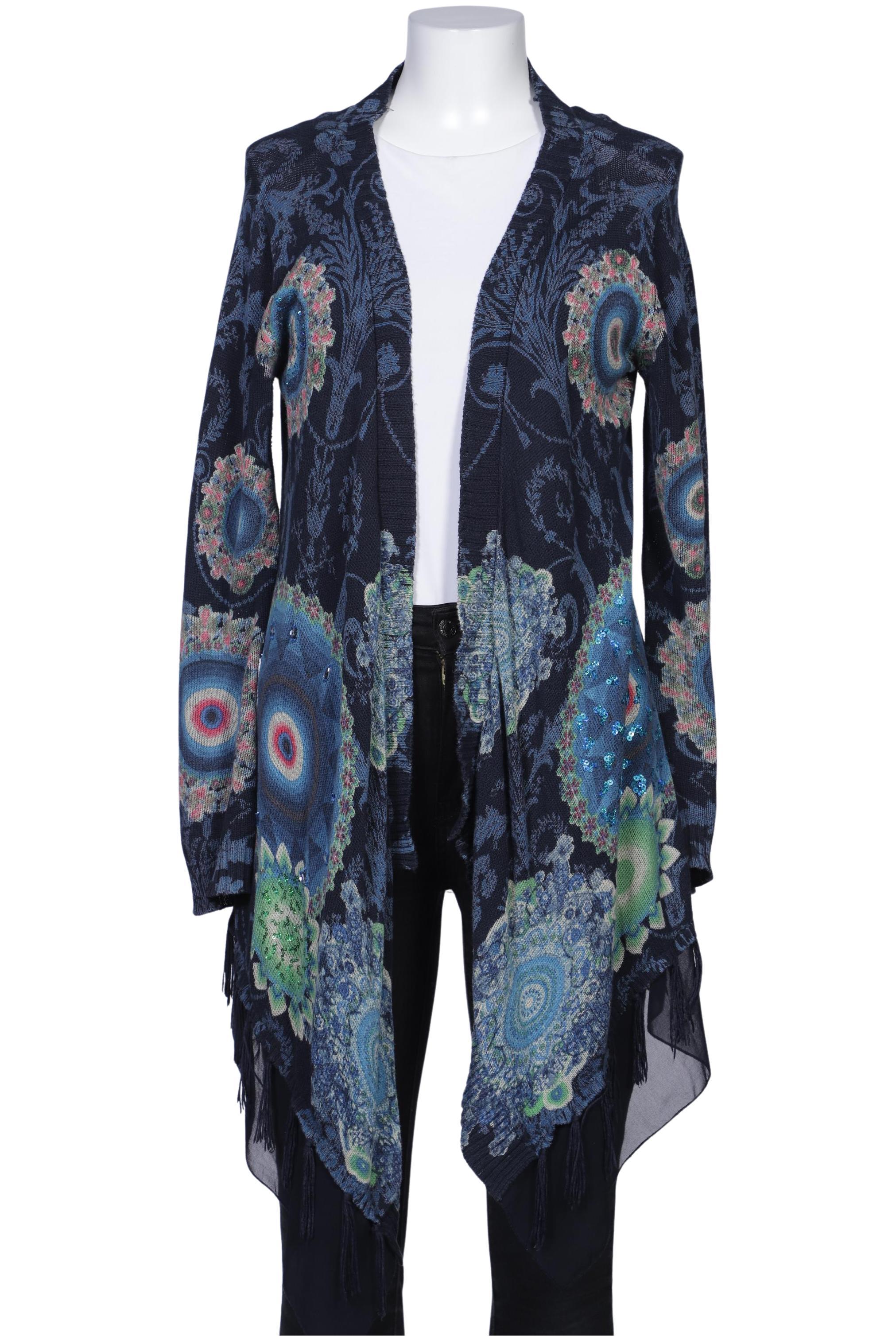 

Desigual Damen Strickjacke, marineblau, Gr. 42