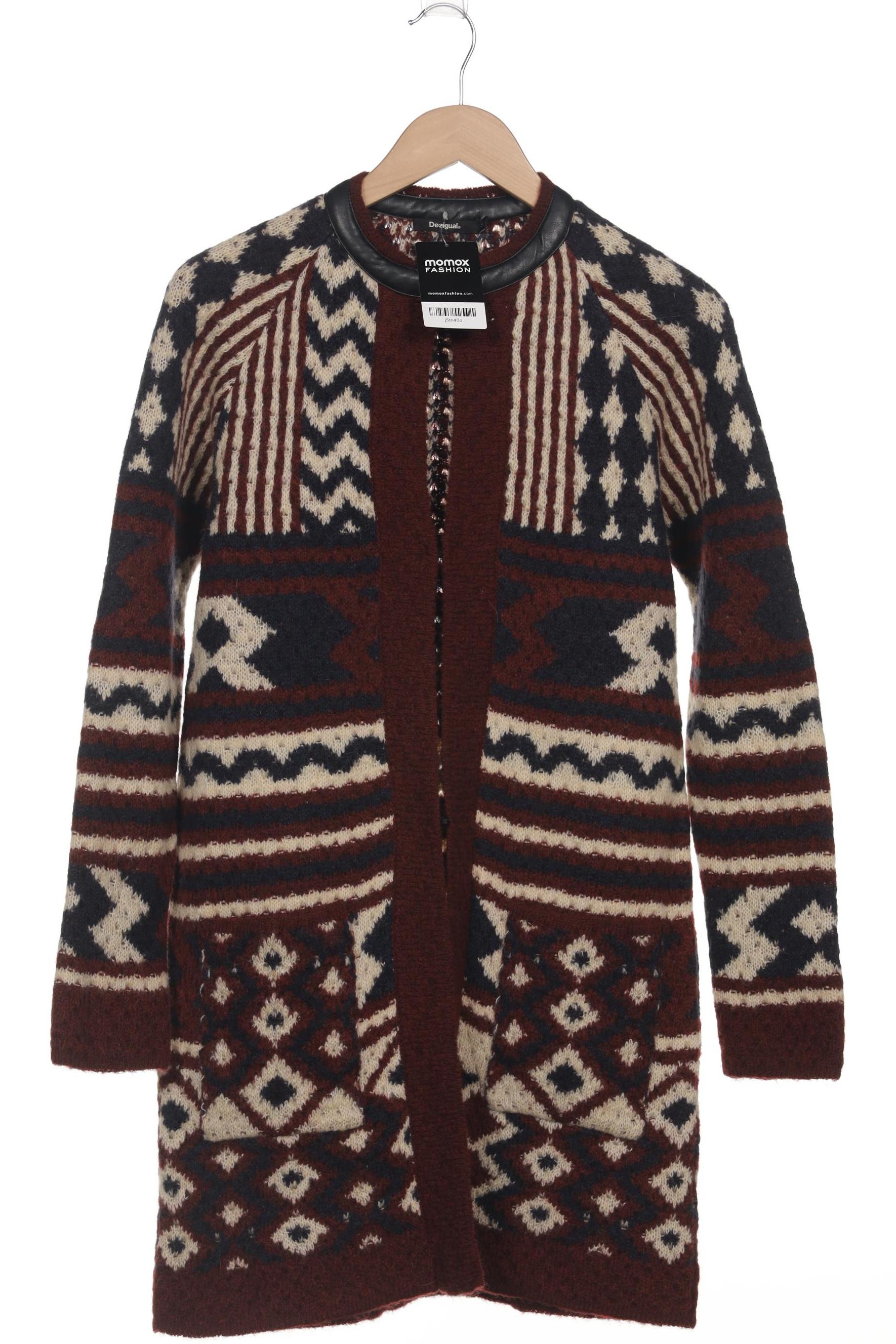 

Desigual Damen Strickjacke, bordeaux, Gr. 36