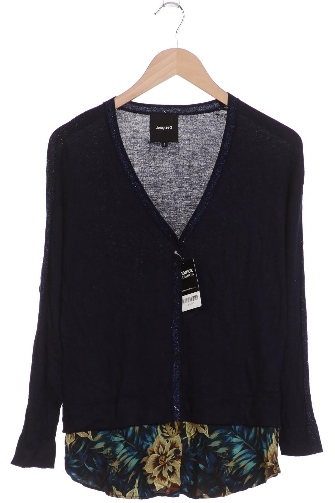 

Desigual Damen Strickjacke, marineblau, Gr. 36