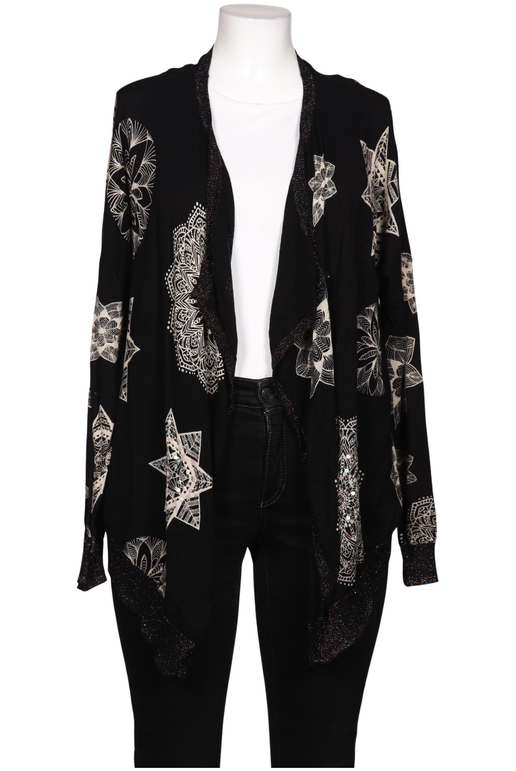 

Desigual Damen Strickjacke, schwarz, Gr. 44