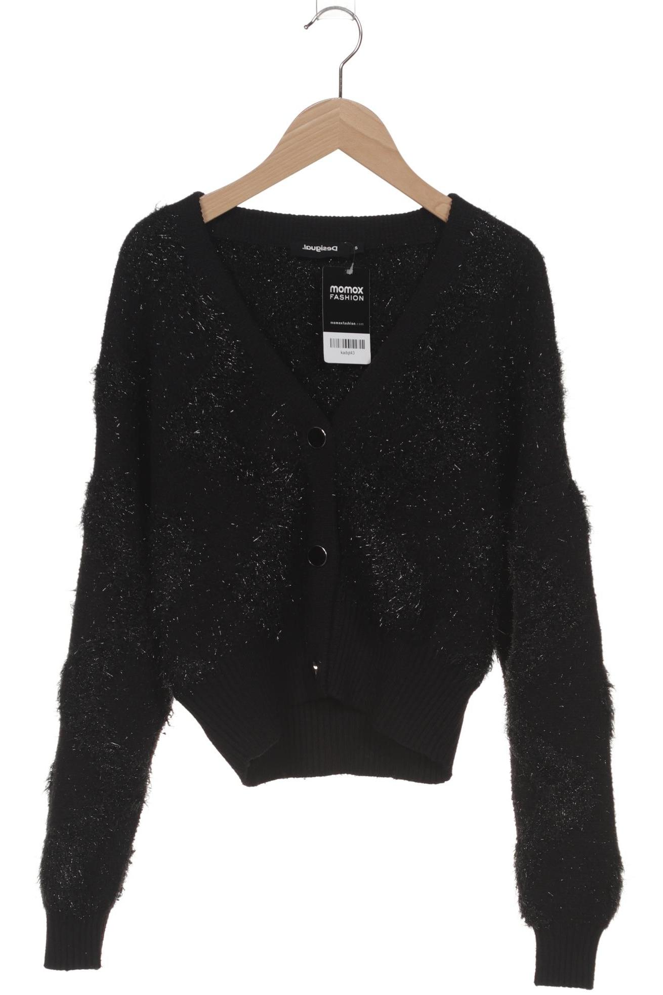 

Desigual Damen Strickjacke, schwarz, Gr. 36