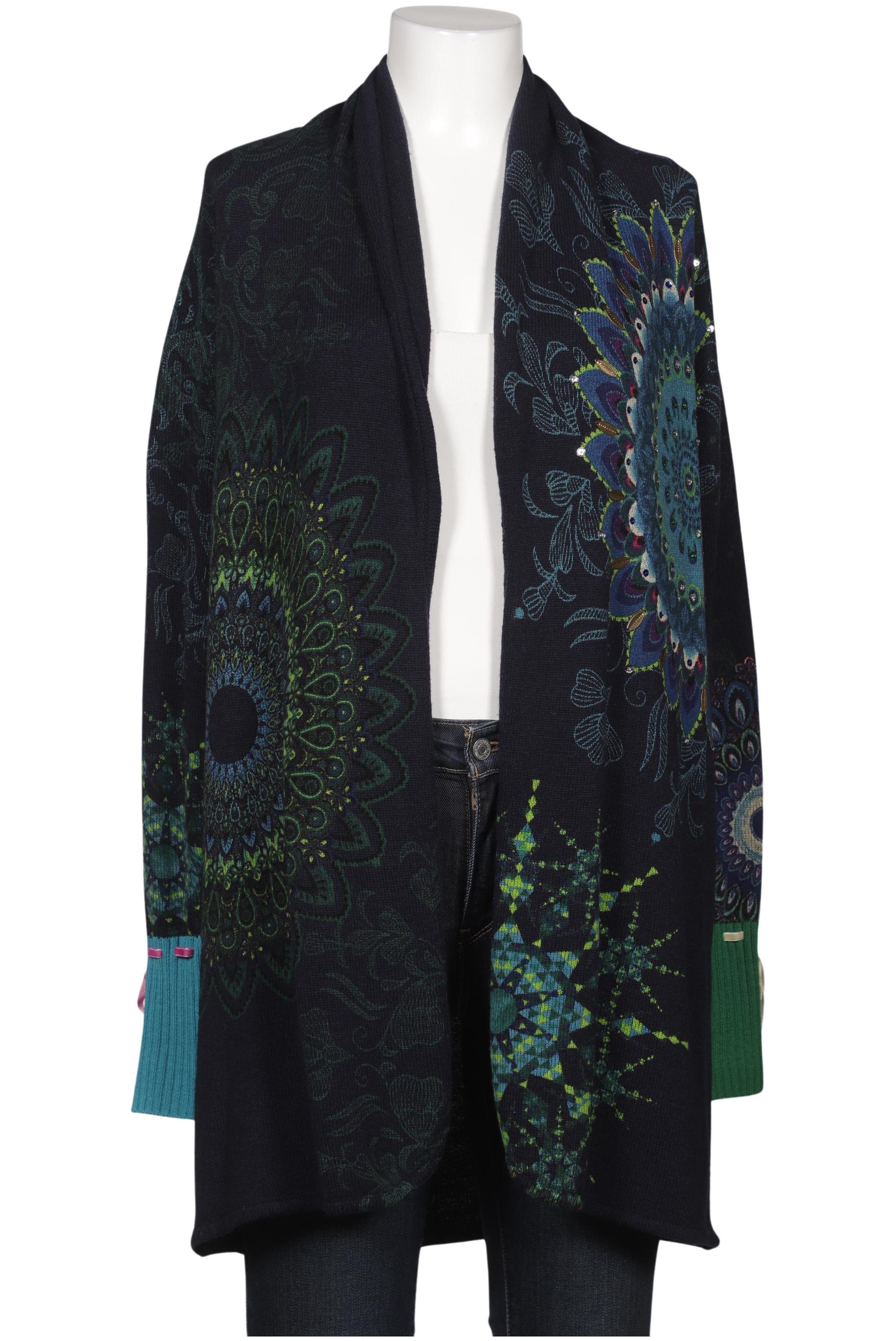 

Desigual Damen Strickjacke, marineblau, Gr. 42
