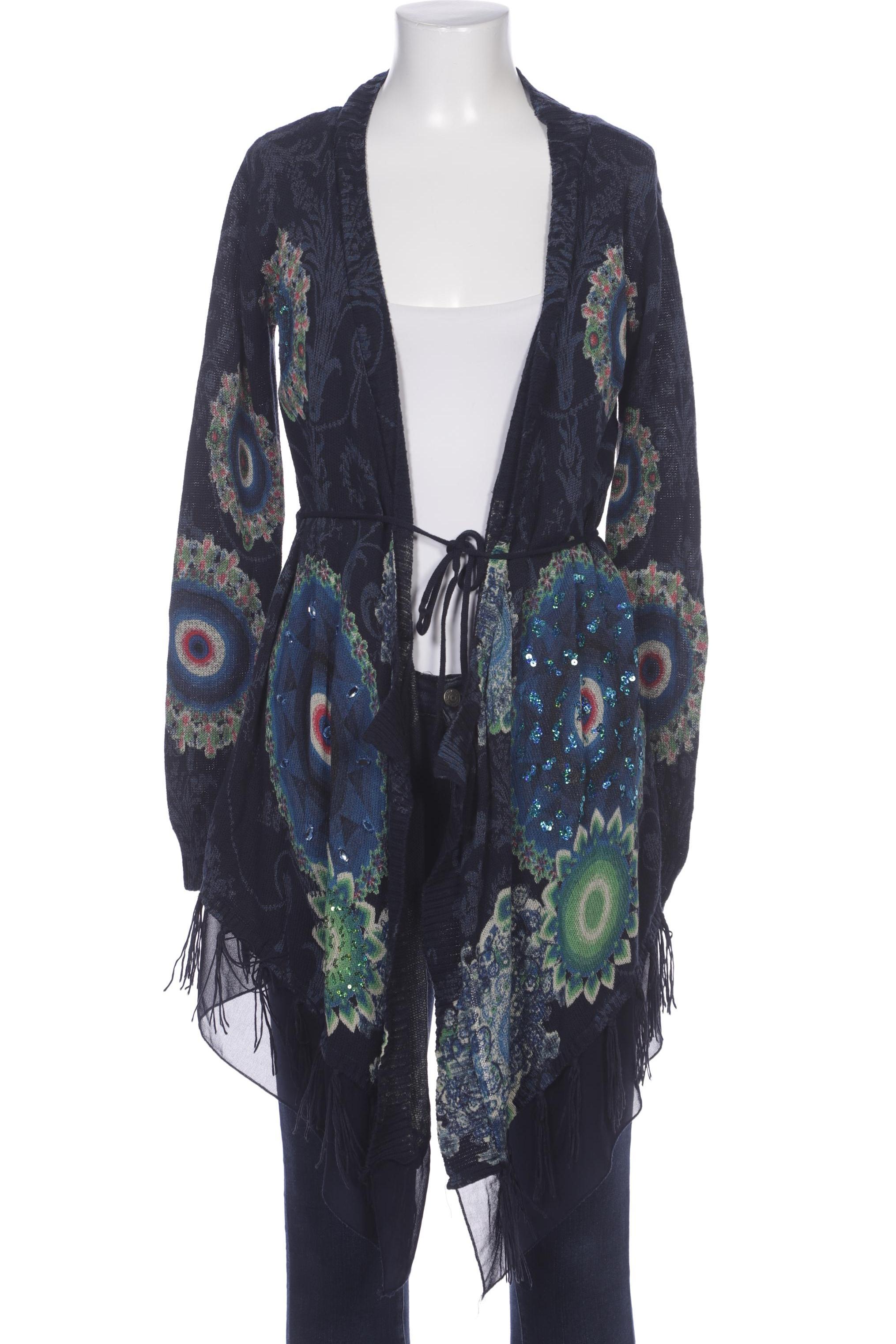 

Desigual Damen Strickjacke, marineblau, Gr. 36