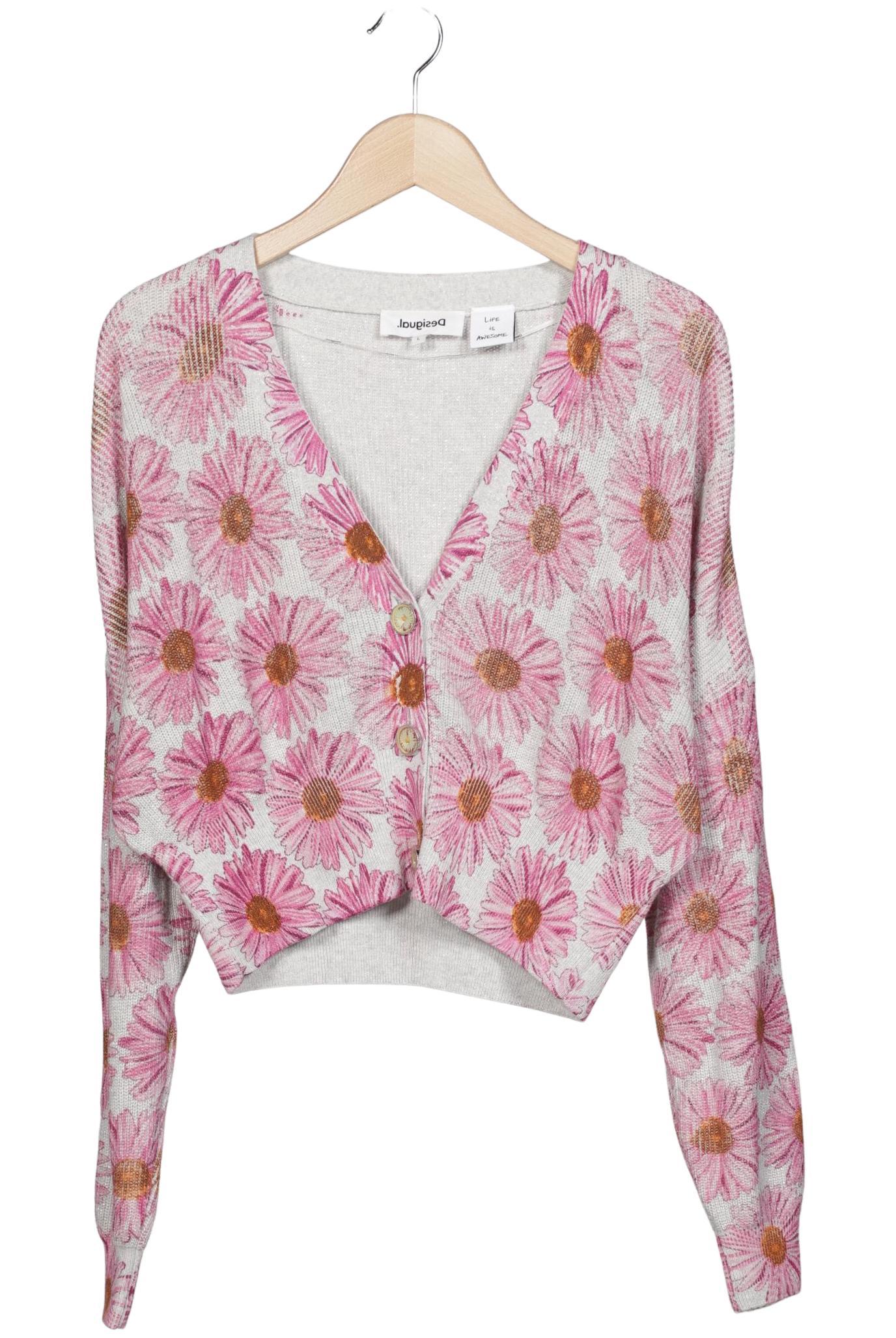 

Desigual Damen Strickjacke, mehrfarbig, Gr. 42