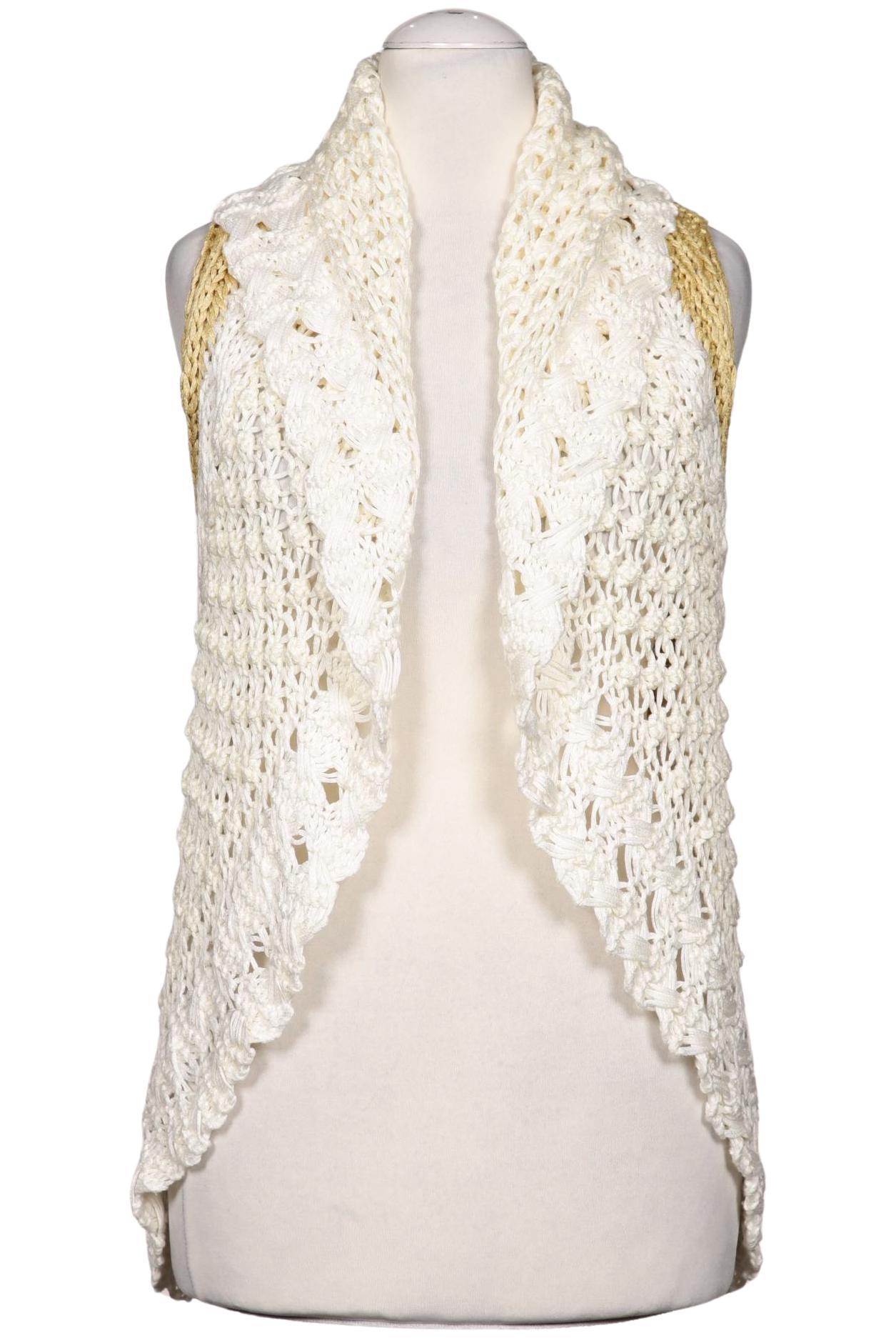 

Desigual Damen Strickjacke, cremeweiß, Gr. uni