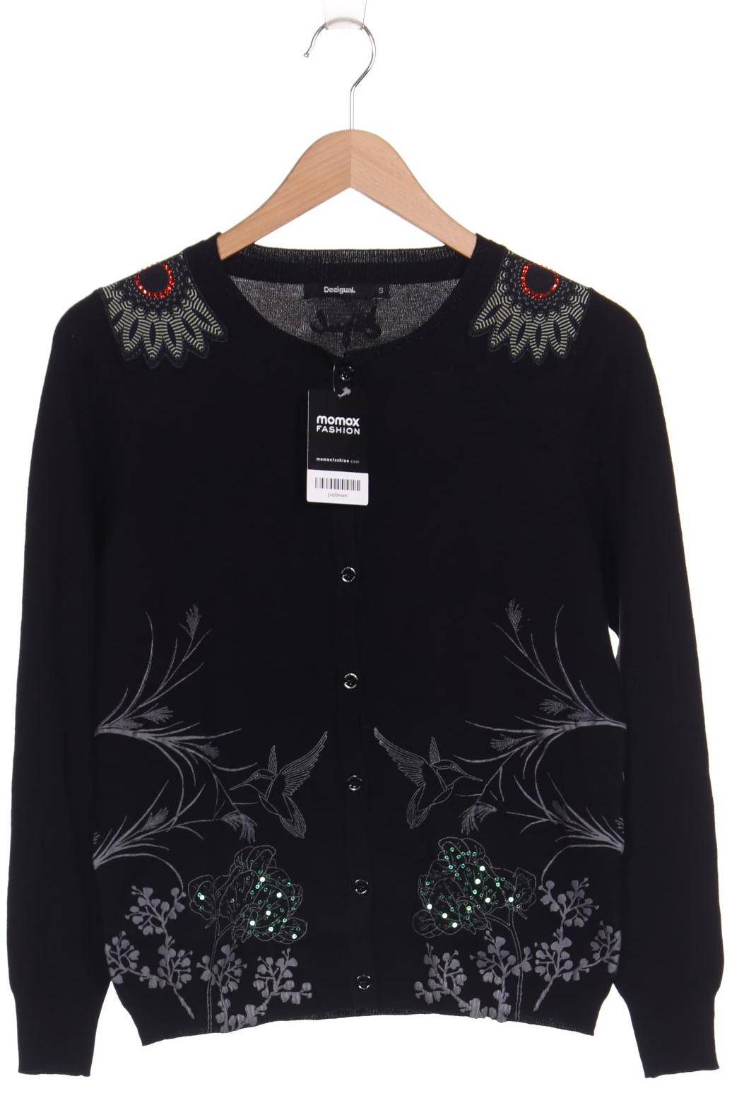

Desigual Damen Strickjacke, schwarz, Gr. 36