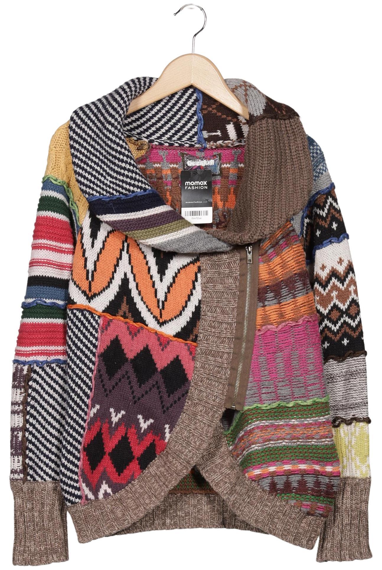 

Desigual Damen Strickjacke, mehrfarbig, Gr. 42