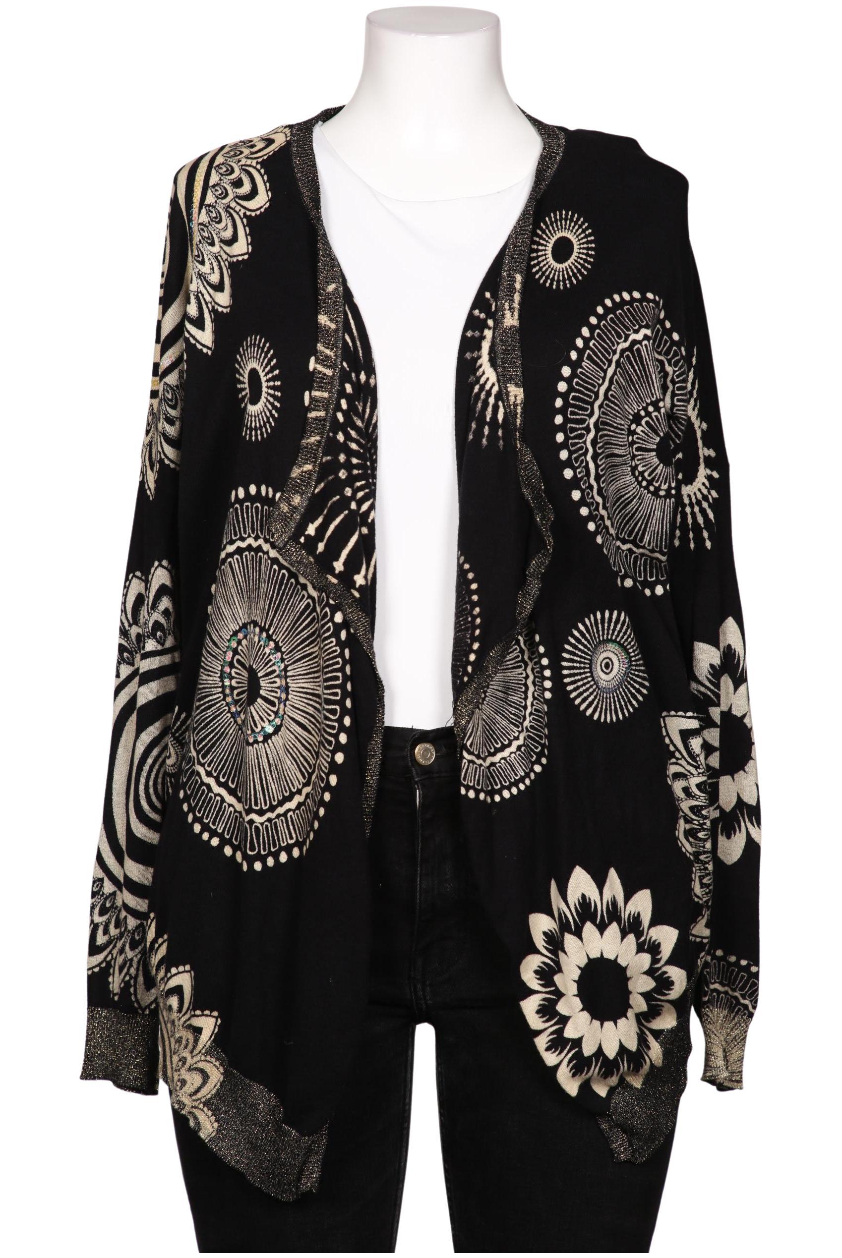 

Desigual Damen Strickjacke, schwarz, Gr. 44