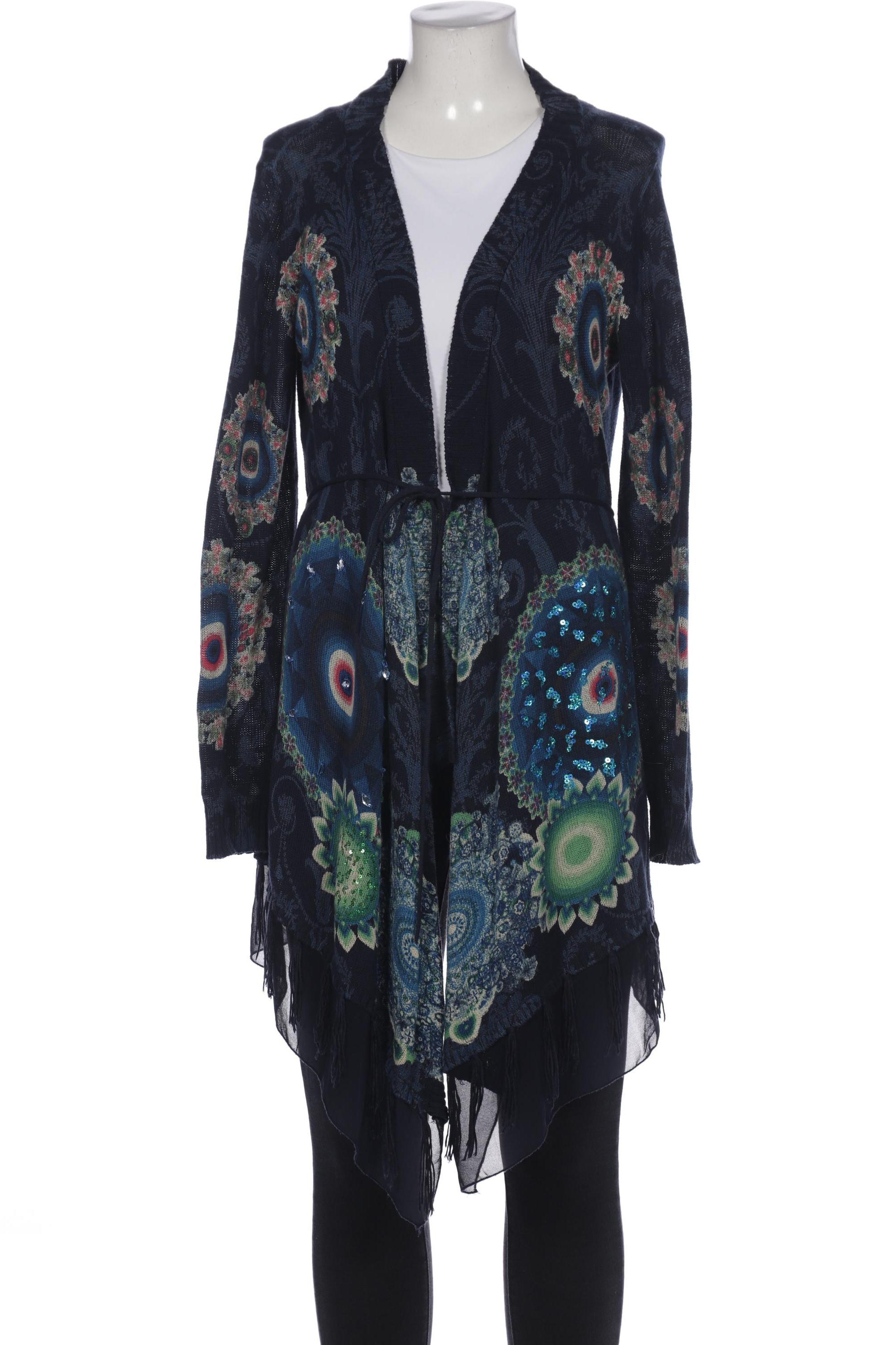

Desigual Damen Strickjacke, marineblau, Gr. 42