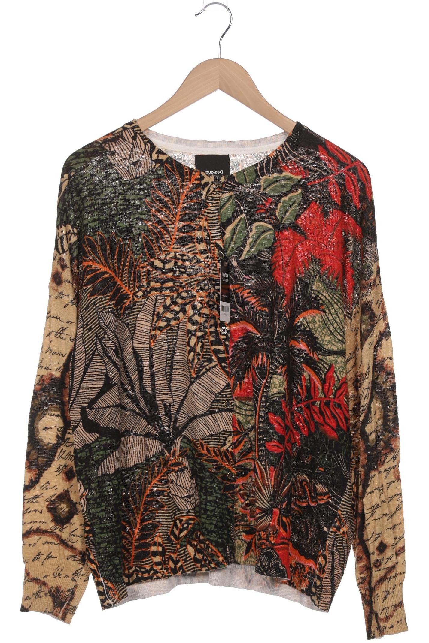 

Desigual Damen Strickjacke, mehrfarbig, Gr. 46