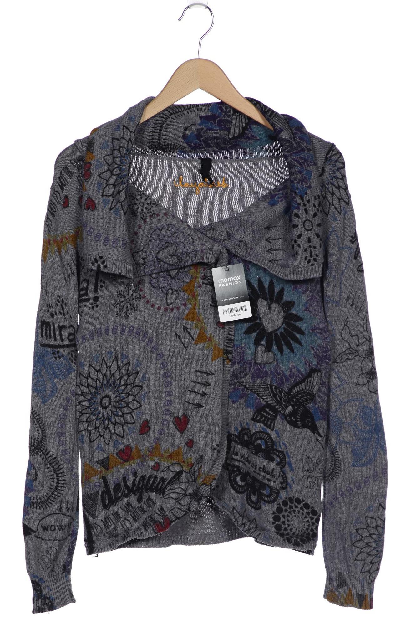 

Desigual Damen Strickjacke, grau, Gr. 38