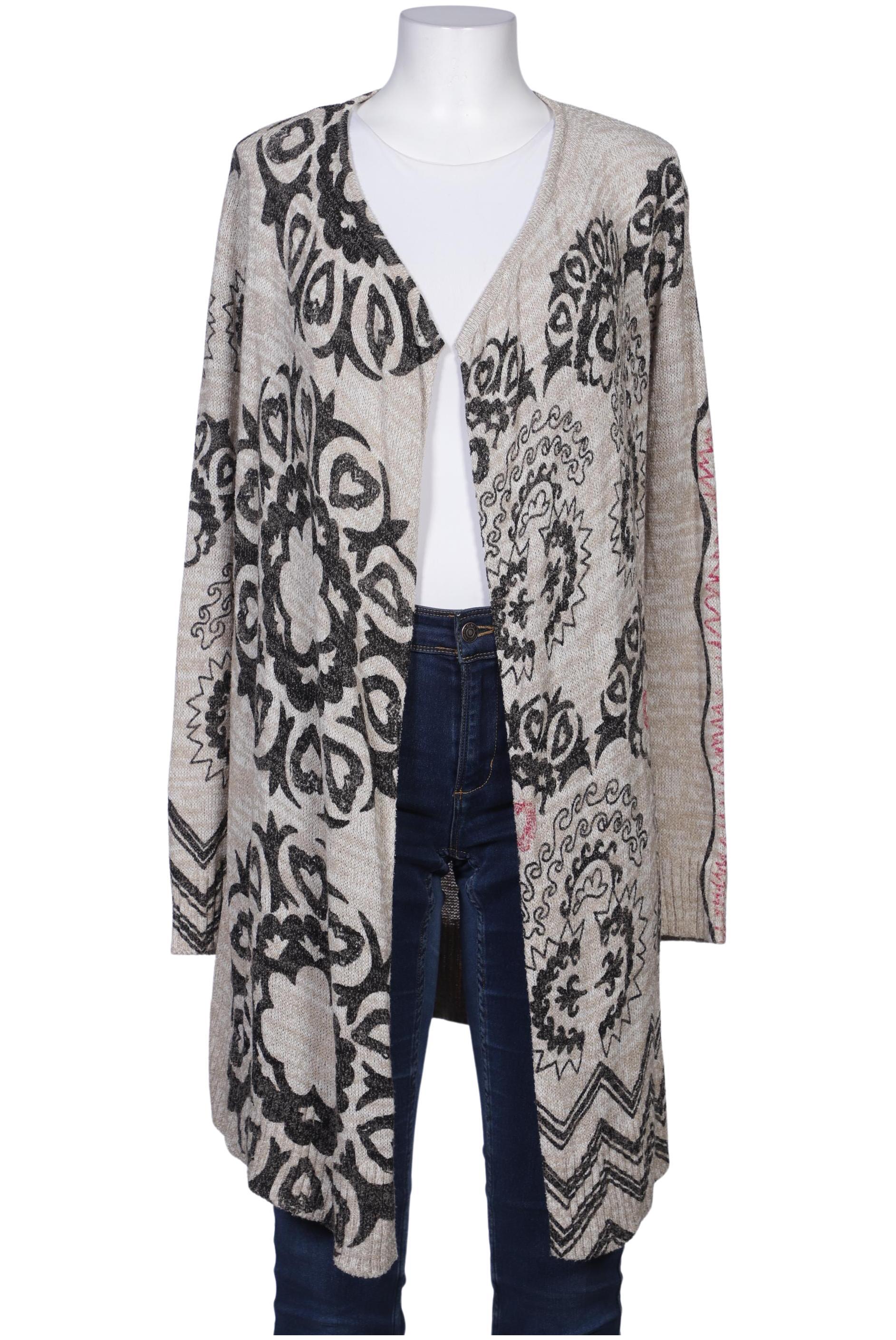

Desigual Damen Strickjacke, beige, Gr. 38
